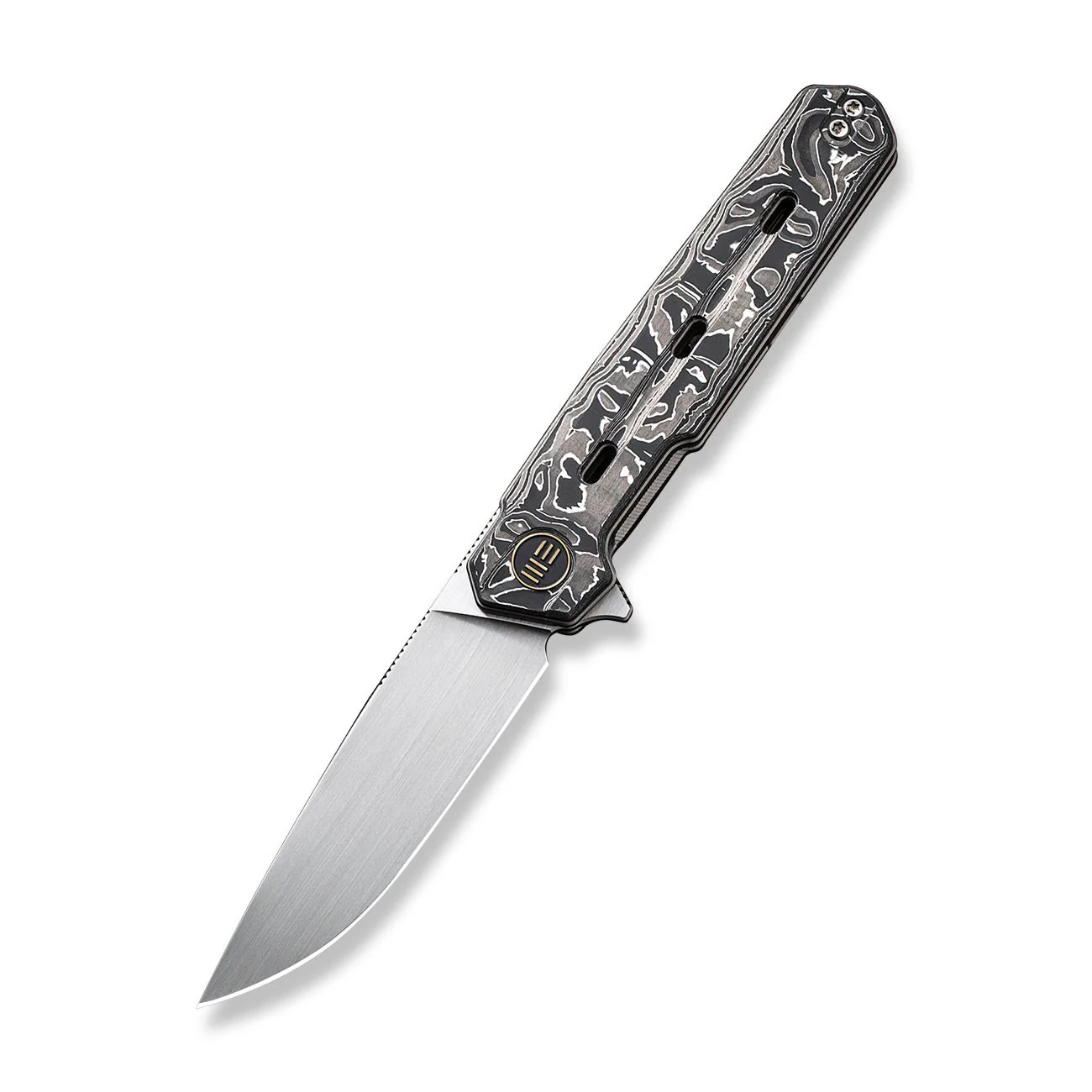 WEKNIFE Navo Flipper Knife Carbon Fiber Handle (3.25" CPM 20CV Blade) WE22026-6 - Image 3