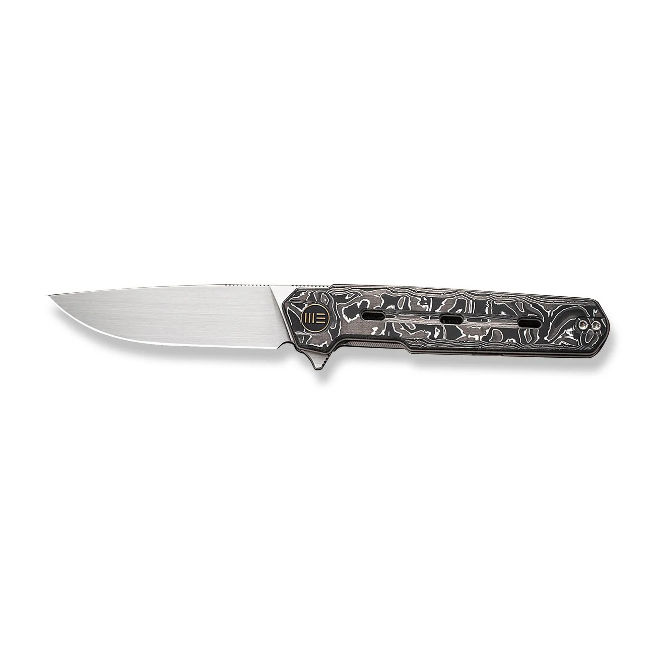 WEKNIFE Navo Flipper Knife Carbon Fiber Handle (3.25" CPM 20CV Blade) WE22026-6 - Image 4
