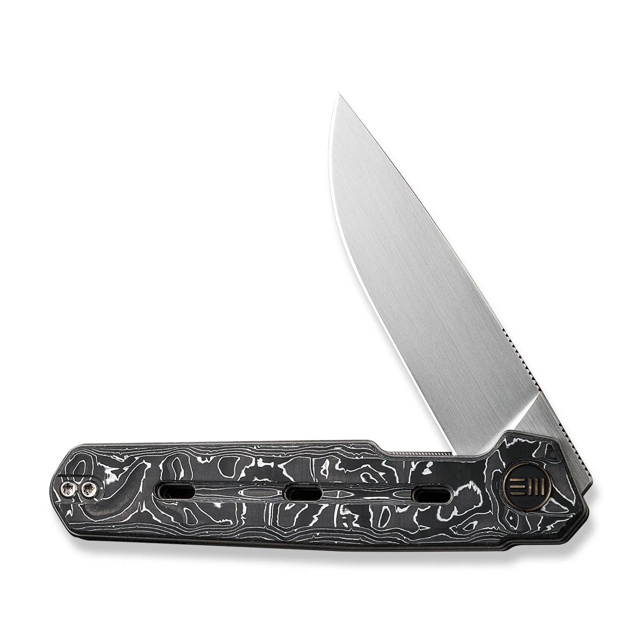 WEKNIFE Navo Flipper Knife Carbon Fiber Handle (3.25" CPM 20CV Blade) WE22026-6 - Image 5