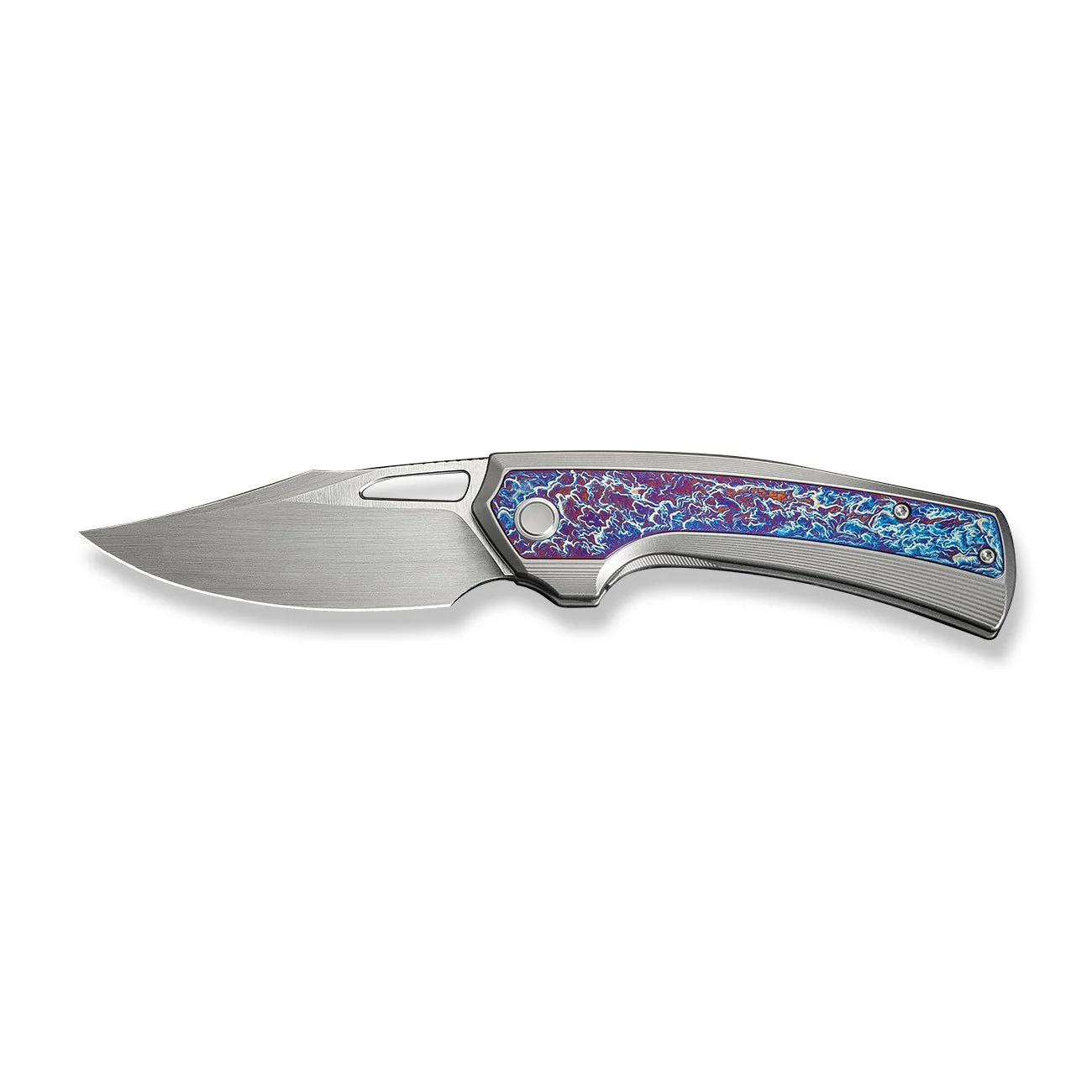 WEKNIFE Nefaris Flipper & Thumb Hole Knife Titanium Handle (3.48" CPM 20CV Blade) WE22040FA-1 - Image 4
