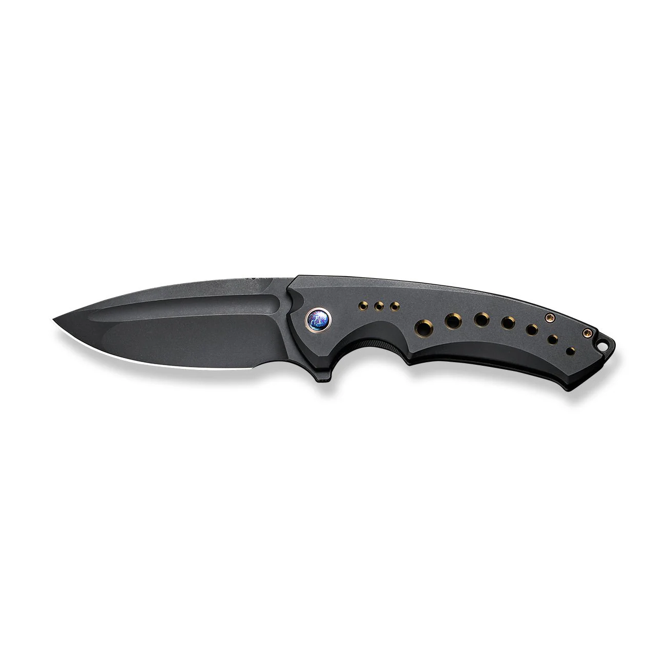 WEKNIFE Nexusia Flipper Knife Titanium Handle (3.48" CPM 20CV Blade) WE22044-1 - Image 4
