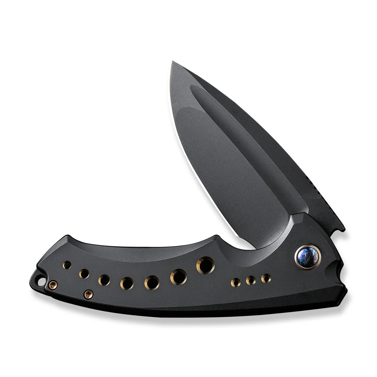 WEKNIFE Nexusia Flipper Knife Titanium Handle (3.48" CPM 20CV Blade) WE22044-1 - Image 5