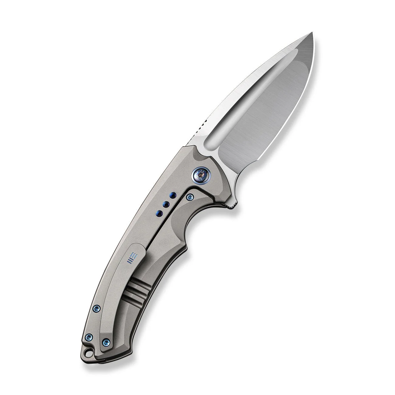 WEKNIFE Nexusia Flipper Knife Titanium Handle (3.48" CPM 20CV Blade) WE22044-2 - Image 2