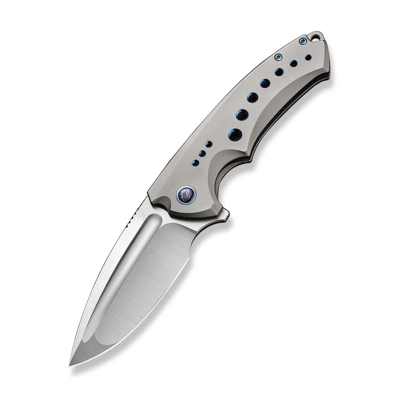 WEKNIFE Nexusia Flipper Knife Titanium Handle (3.48" CPM 20CV Blade) WE22044-2 - Image 3