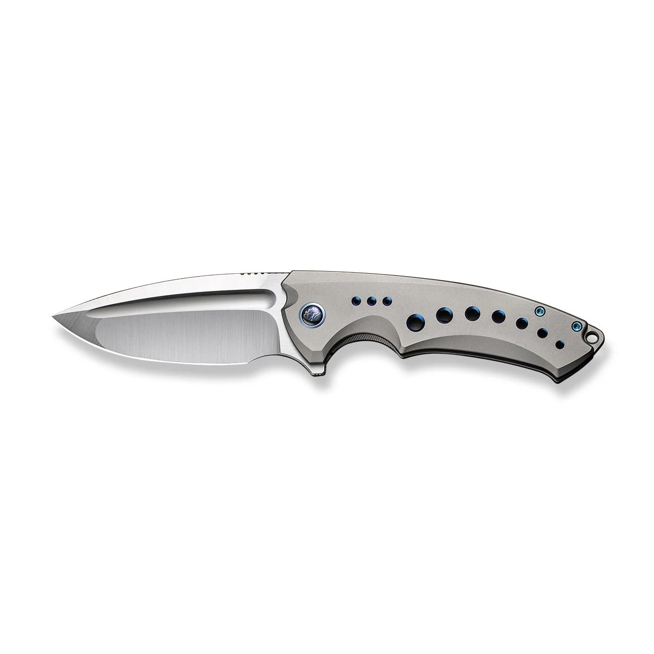 WEKNIFE Nexusia Flipper Knife Titanium Handle (3.48" CPM 20CV Blade) WE22044-2 - Image 4