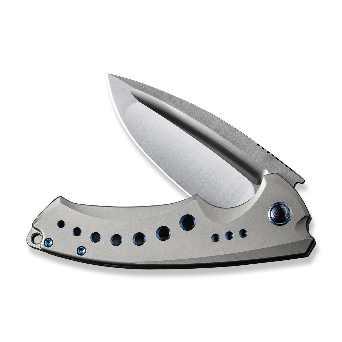 WEKNIFE Nexusia Flipper Knife Titanium Handle (3.48" CPM 20CV Blade) WE22044-2 - Image 5