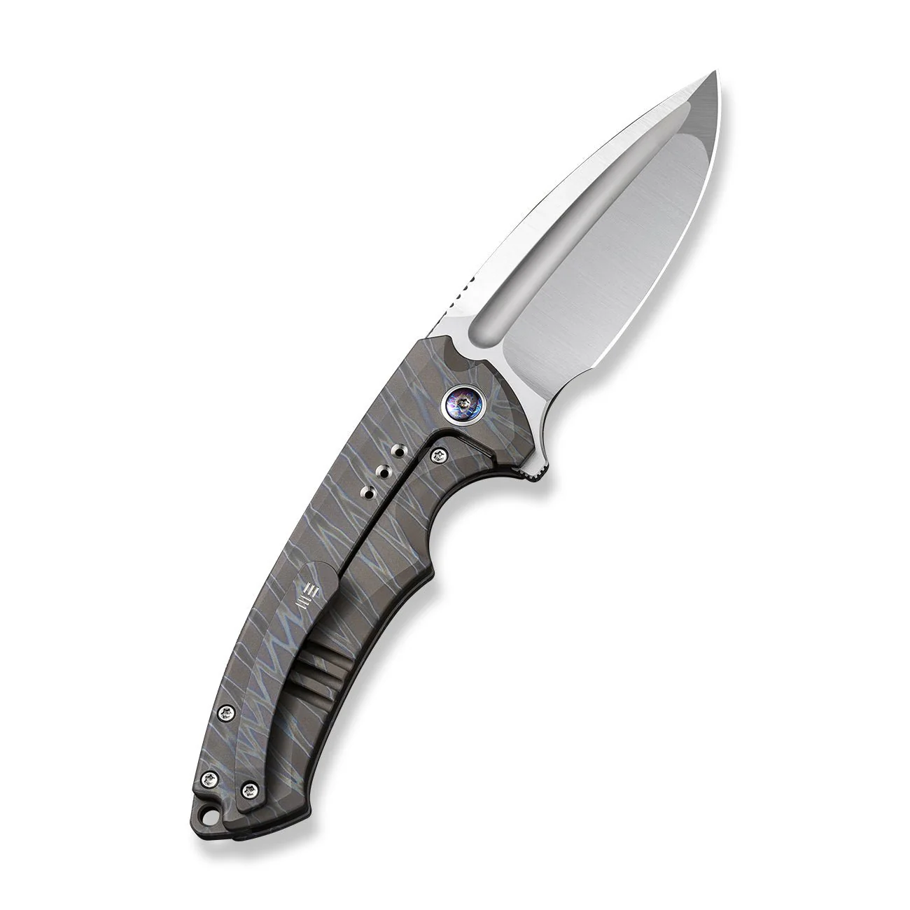 WEKNIFE Nexusia Flipper Knife Titanium Handle (3.48" CPM 20CV Blade) WE22044-3 - Image 2