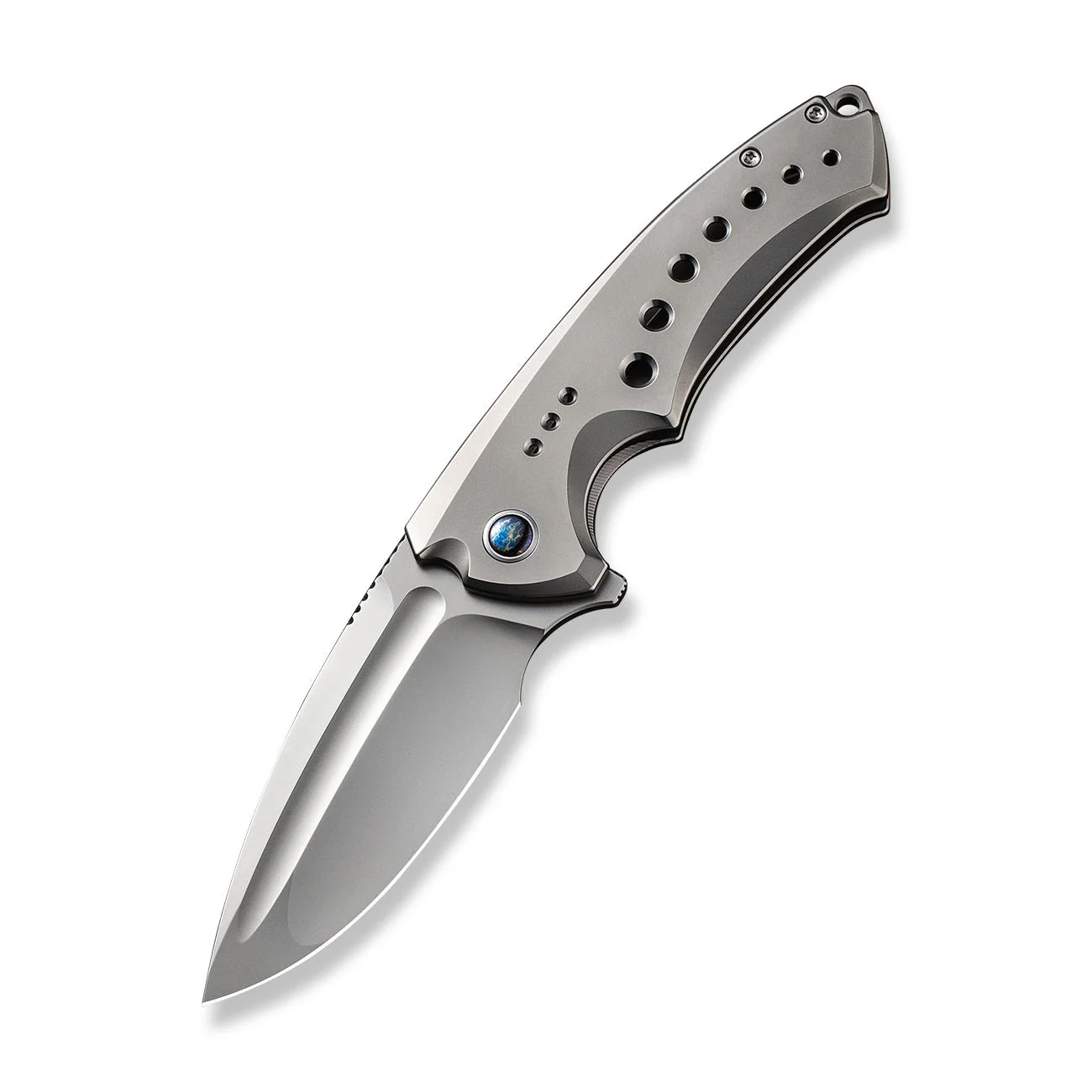 WEKNIFE Nexusia Flipper Knife Titanium Handle (3.48" CPM 20CV Blade) WE22044-4 - Image 3
