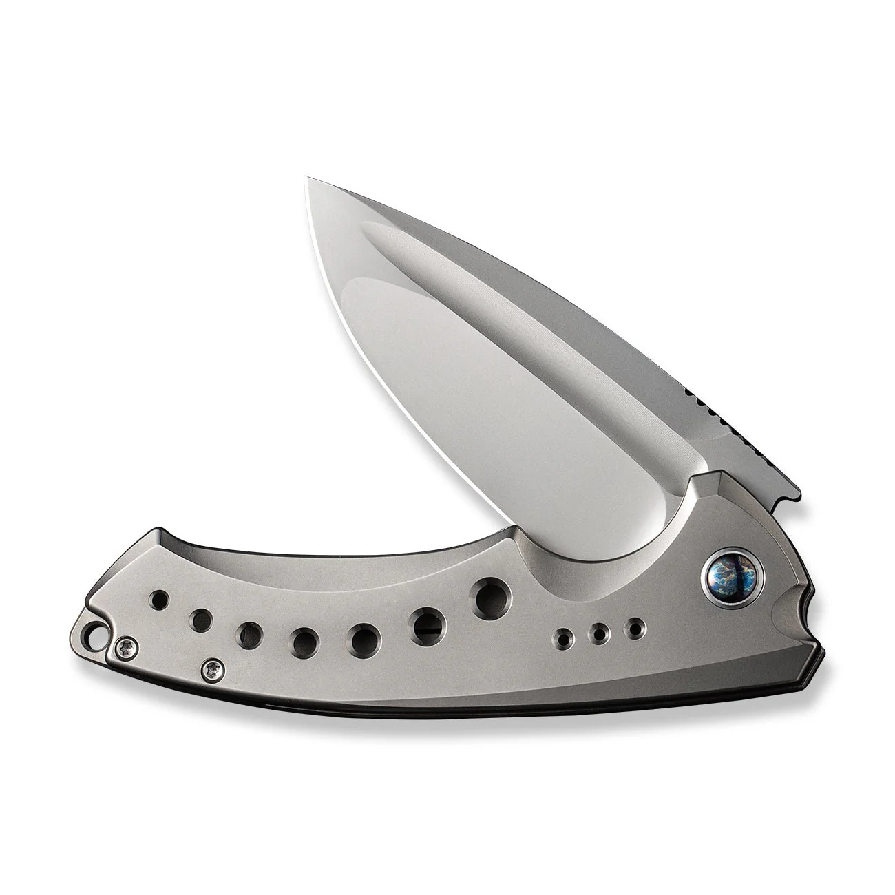 WEKNIFE Nexusia Flipper Knife Titanium Handle (3.48" CPM 20CV Blade) WE22044-4 - Image 5