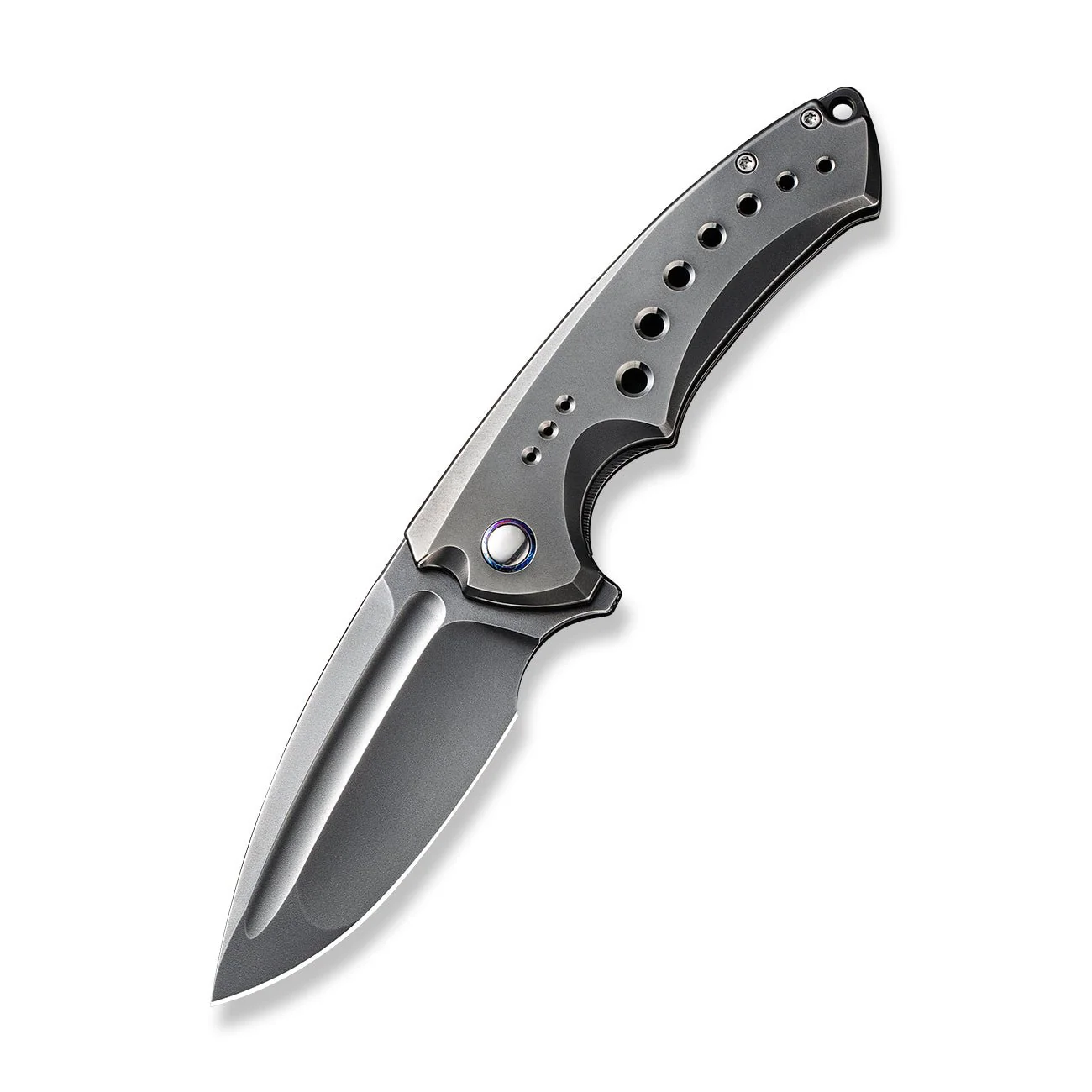 WEKNIFE Nexusia Flipper Knife Titanium Handle (3.48" CPM 20CV Blade) WE22044-6 - Image 3