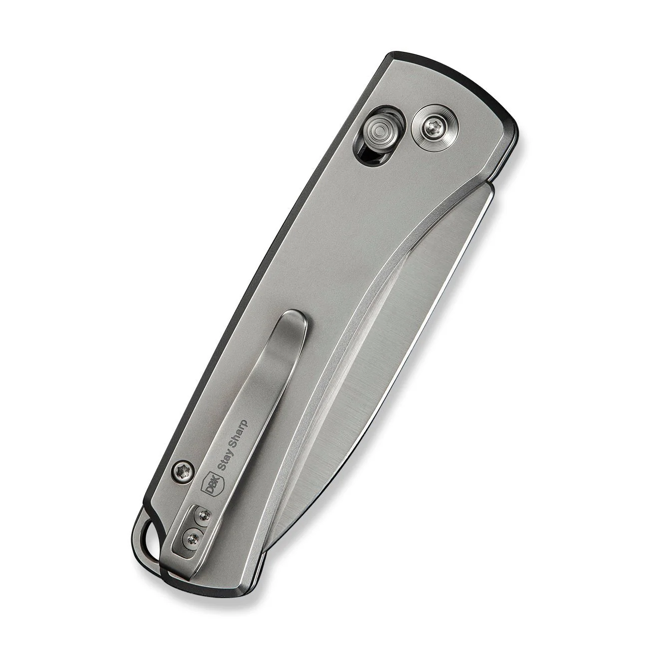 WEKNIFE Nightblade Crossbar Lock Knife Titanium Handle (2.98" CPM 20CV Blade) WE22046-2 - Image 9