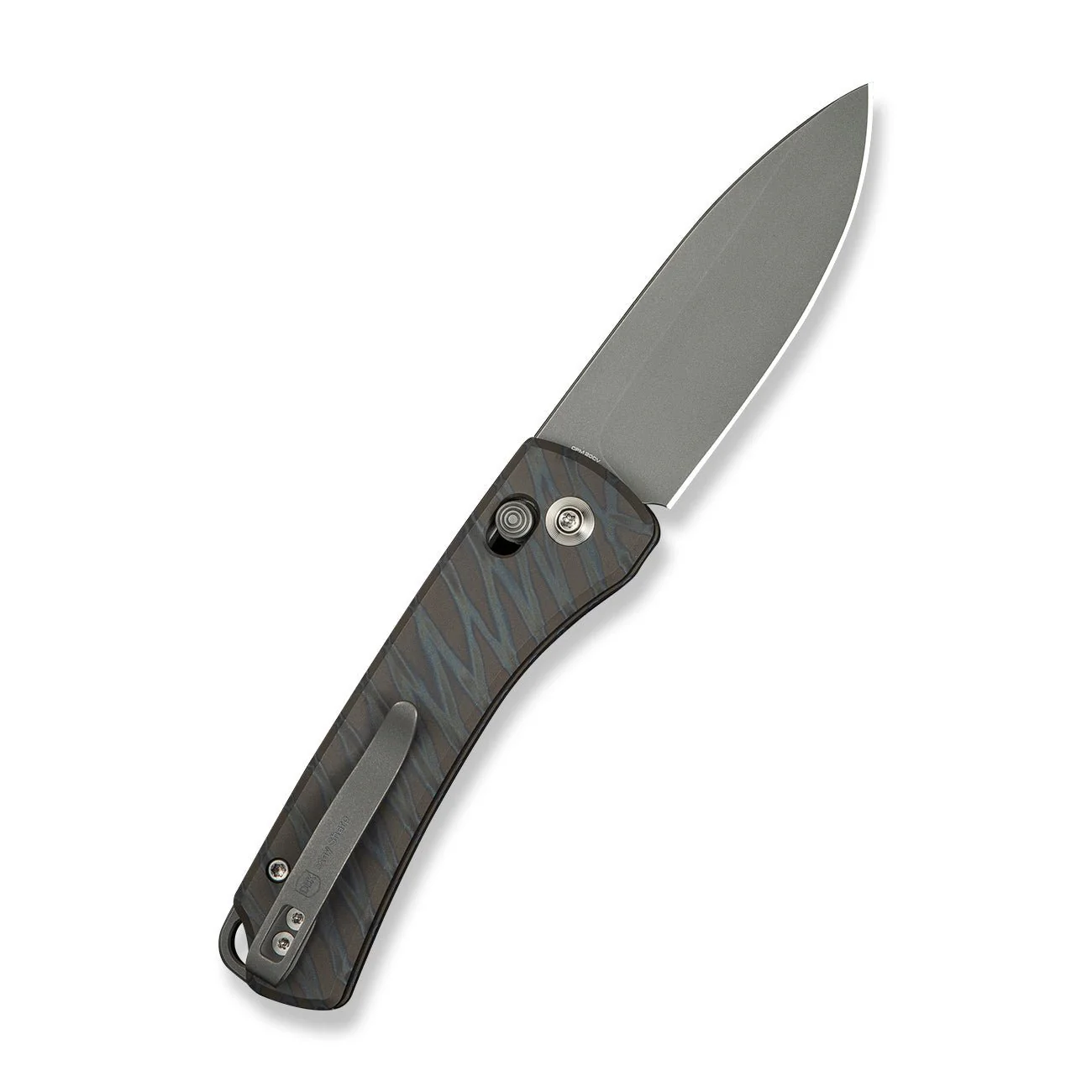 WEKNIFE Nightblade Crossbar Lock Knife Titanium Handle (2.98" CPM 20CV Blade) WE22046-3 - Image 4