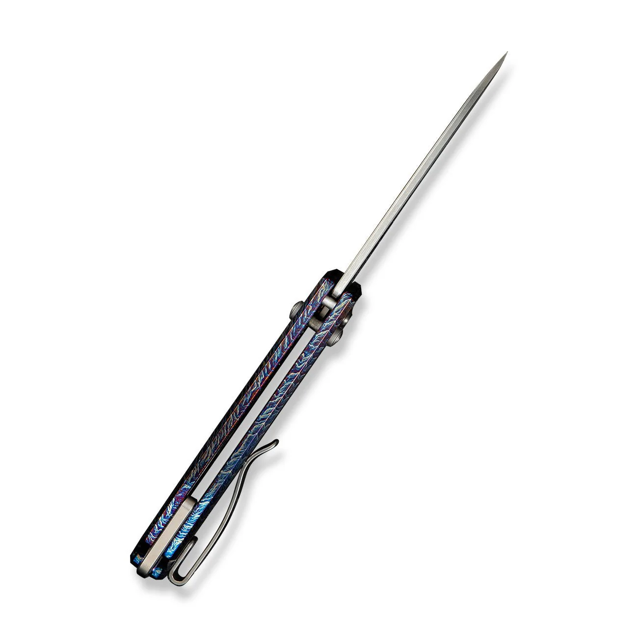 WEKNIFE Nightblade Crossbar Lock Knife Titanium Handle (2.98" CPM 20CV Blade) WE22046-4 - Image 11