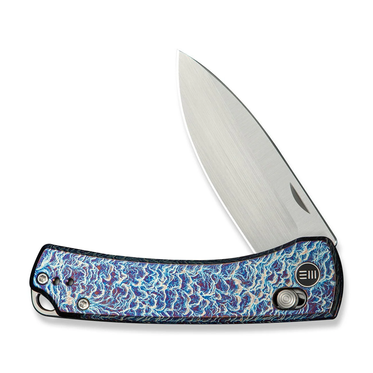 WEKNIFE Nightblade Crossbar Lock Knife Titanium Handle (2.98" CPM 20CV Blade) WE22046-4 - Image 7