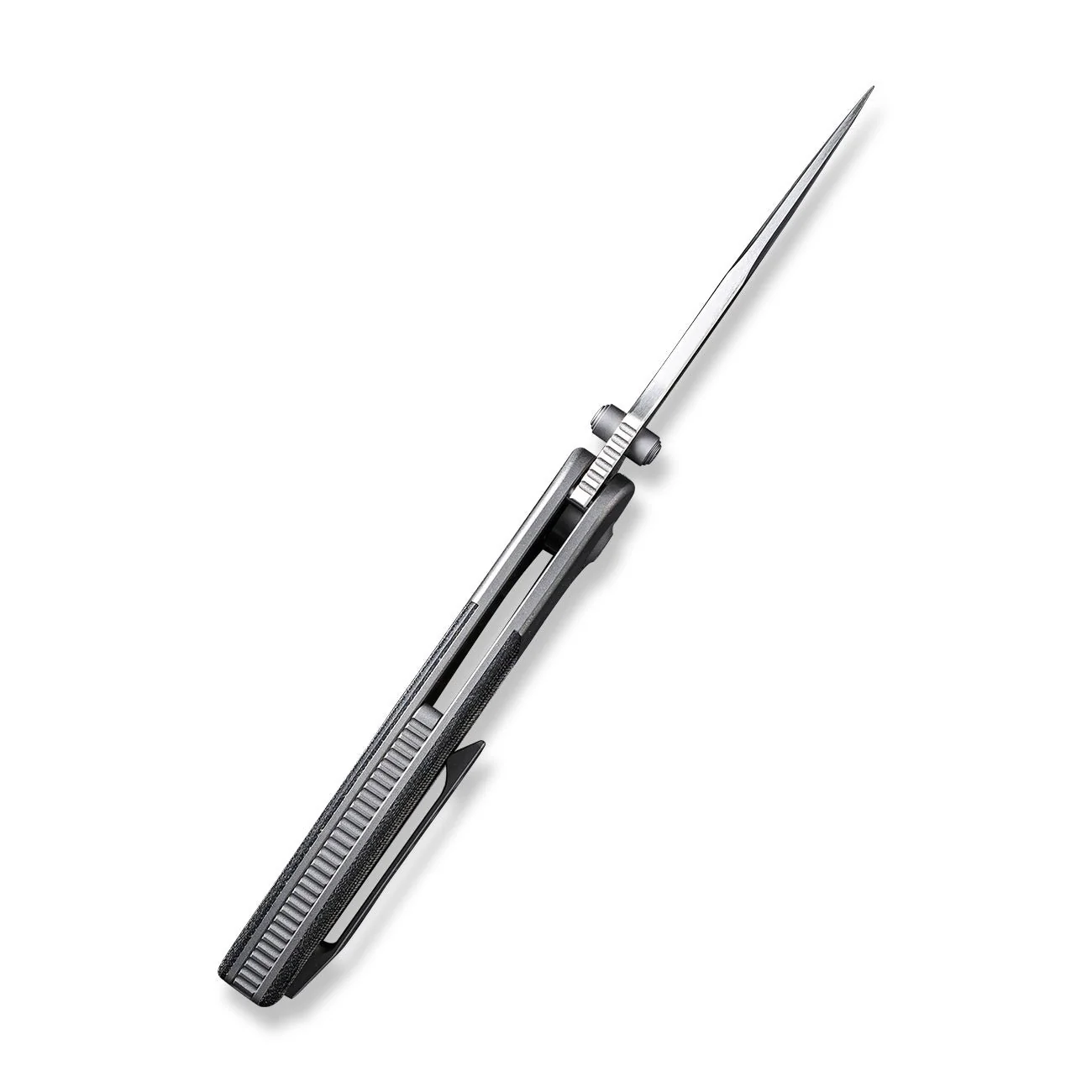 WEKNIFE Nitro Mini Flipper & Thumb Stud Knife Titanium & Micarta Handle (3.13" CPM 20CV Blade) WE22015-3 - Image 9