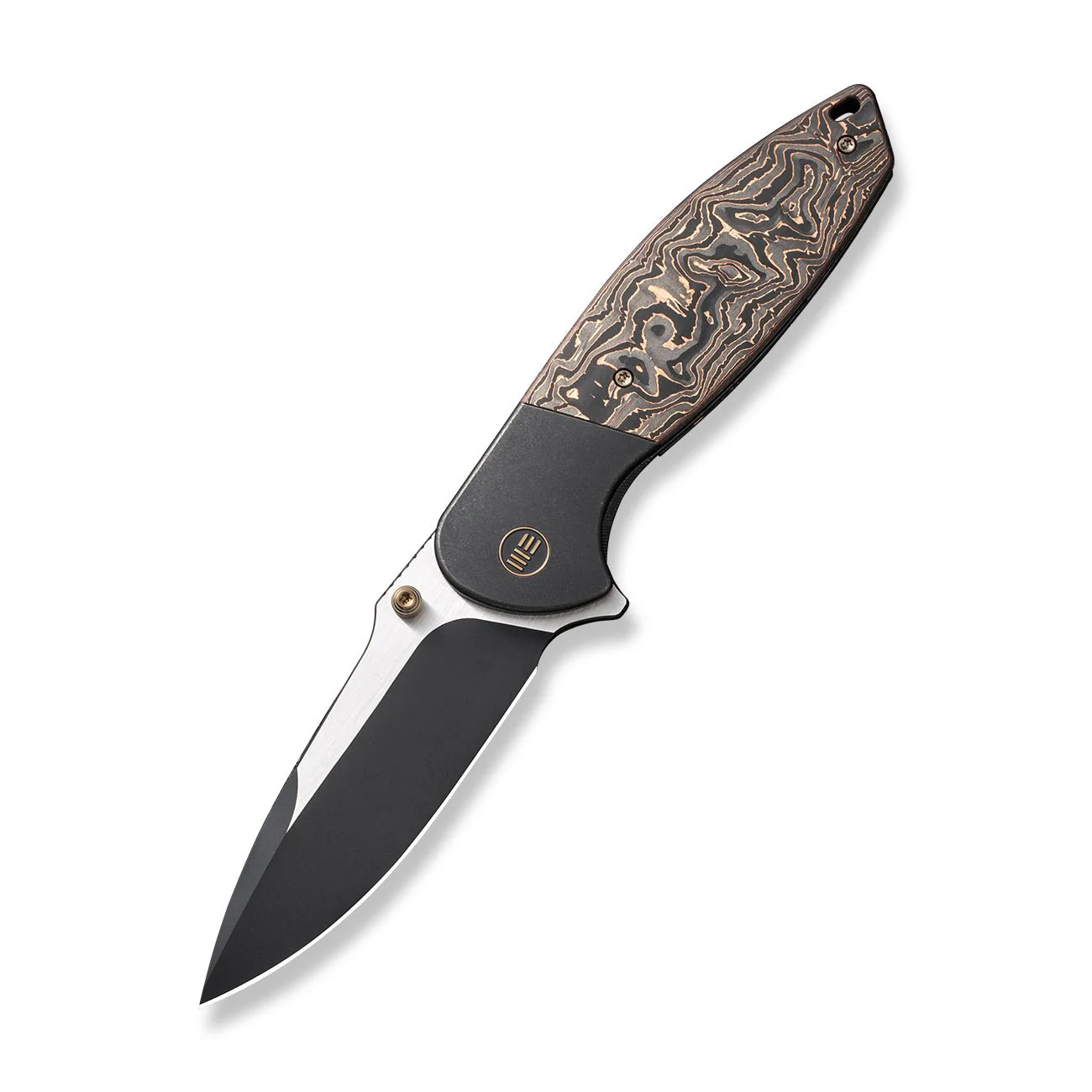 WEKNIFE Nitro OG Flipper & Thumb Stud Knife Titanium & Carbon Fiber Handle (3.75" CPM 20CV Blade) WE23035-2 - Image 3