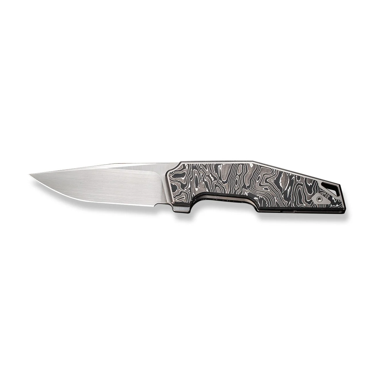 WEKNIFE OAO (One and Only) Flipper Knife Titanium & Carbon Fiber Handle (3.4" CPM 20CV Blade) WE23001-1 - Image 4