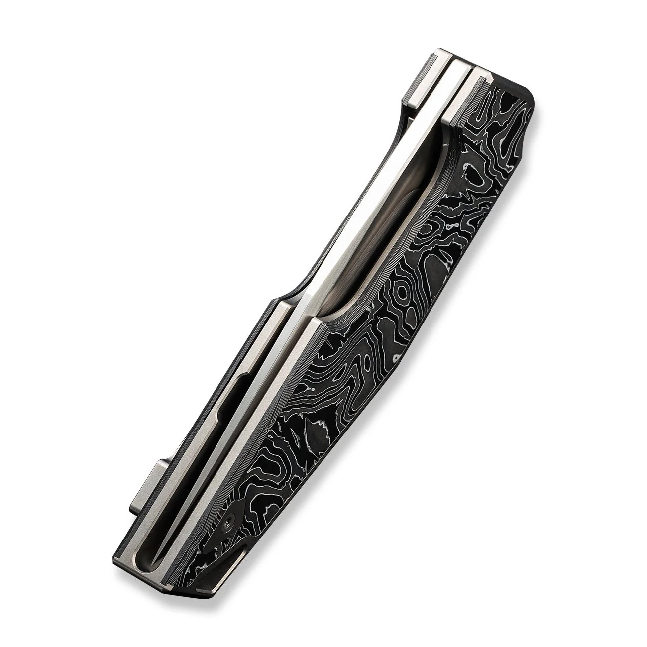 WEKNIFE OAO (One and Only) Flipper Knife Titanium & Carbon Fiber Handle (3.4" CPM 20CV Blade) WE23001-1 - Image 8