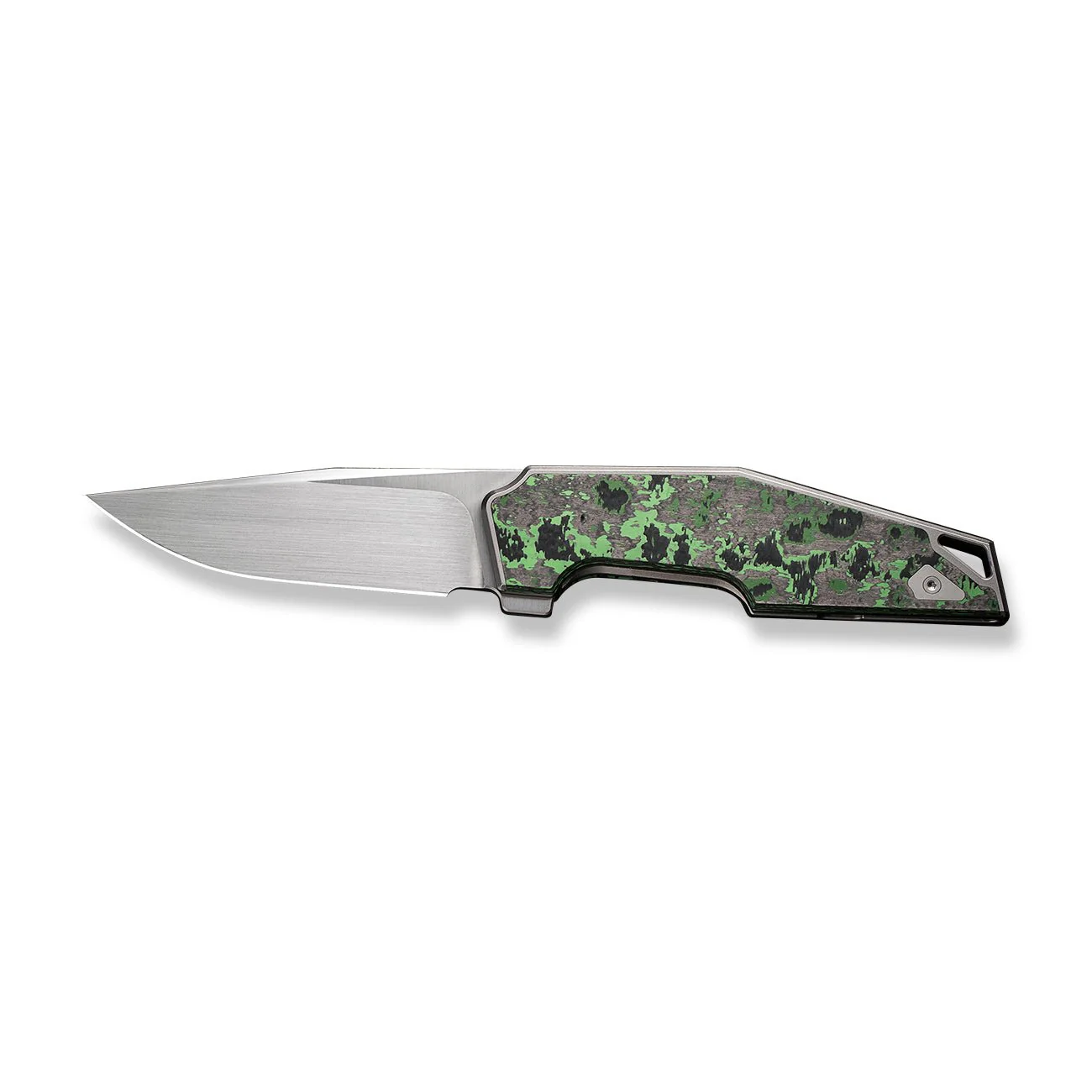 WEKNIFE OAO (One and Only) Flipper Knife Titanium & FatCarbon Fiber Handle (3.4" CPM 20CV Blade) WE23001-3 - Image 4