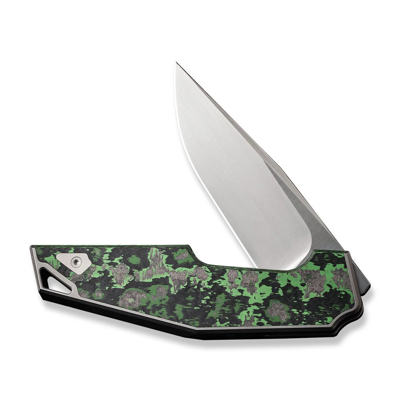 WEKNIFE OAO (One and Only) Flipper Knife Titanium & FatCarbon Fiber Handle (3.4" CPM 20CV Blade) WE23001-3 - Image 5