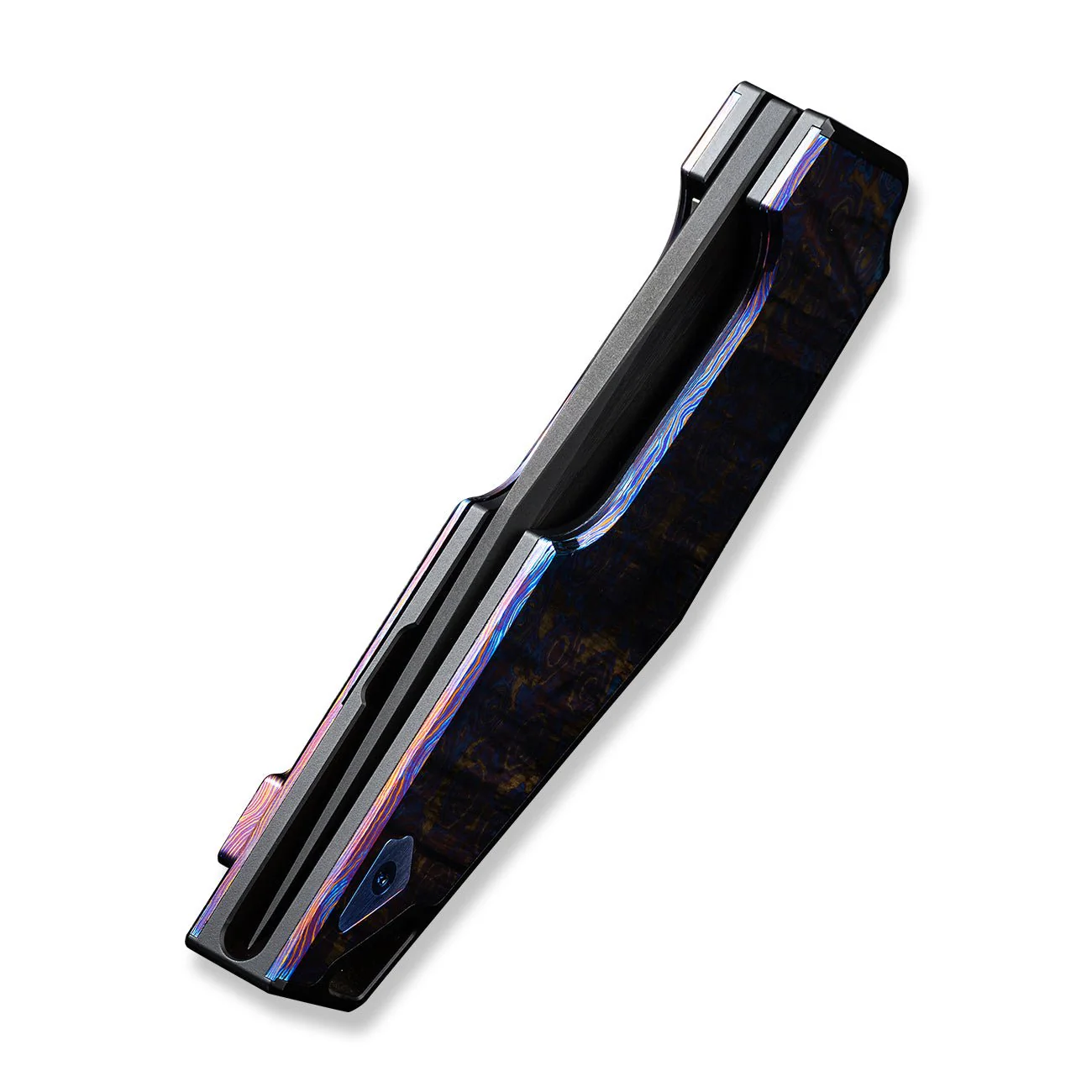 WEKNIFE OAO (One and Only) Flipper Knife Titanium & Timascus Handle (3.4" CPM 20CV Blade) WE23001-4 - Image 8