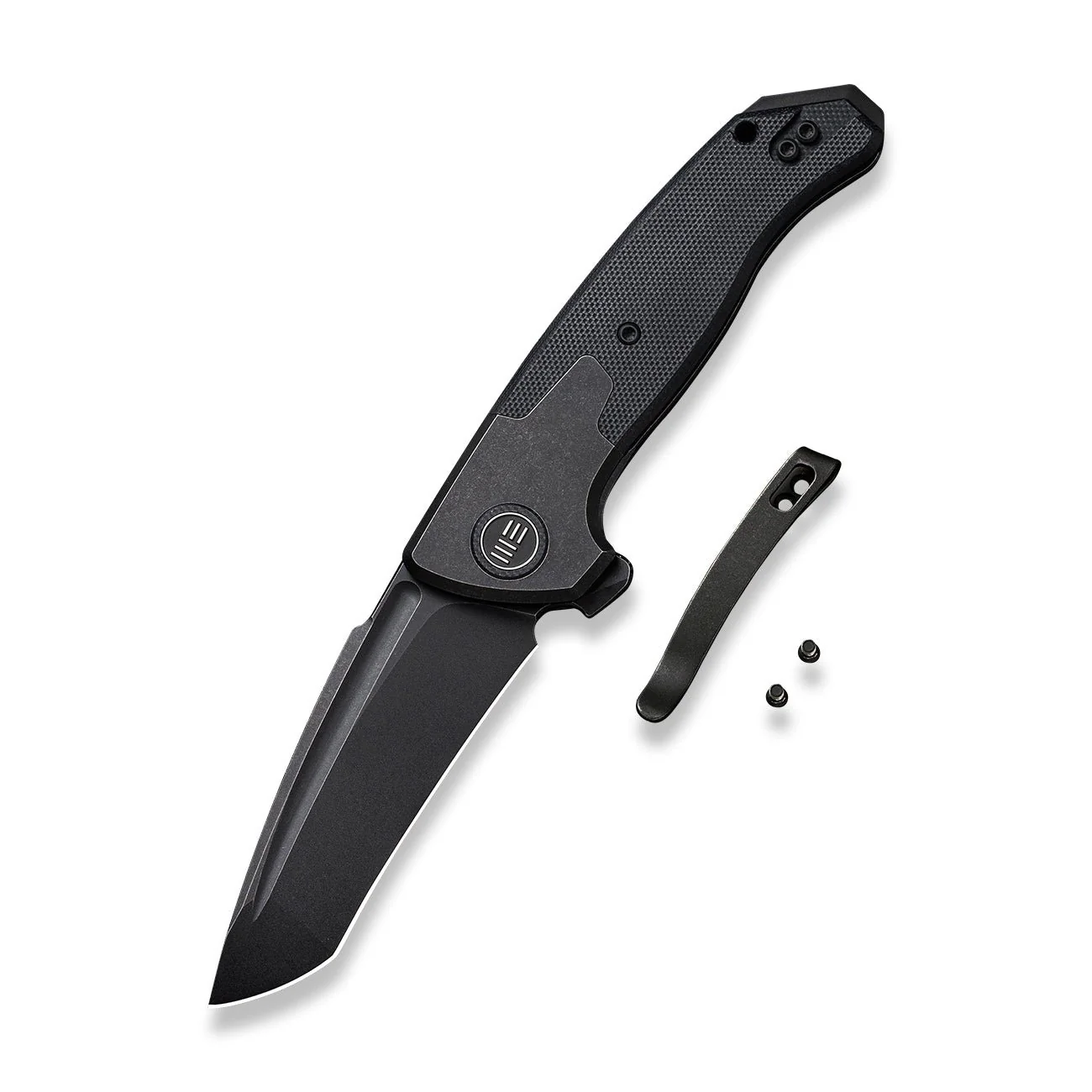 WEKNIFE Press Check Flipper Knife Titanium & G10 Handle (3.15" CPM 20CV Blade) WE20078A-1 - Image 3