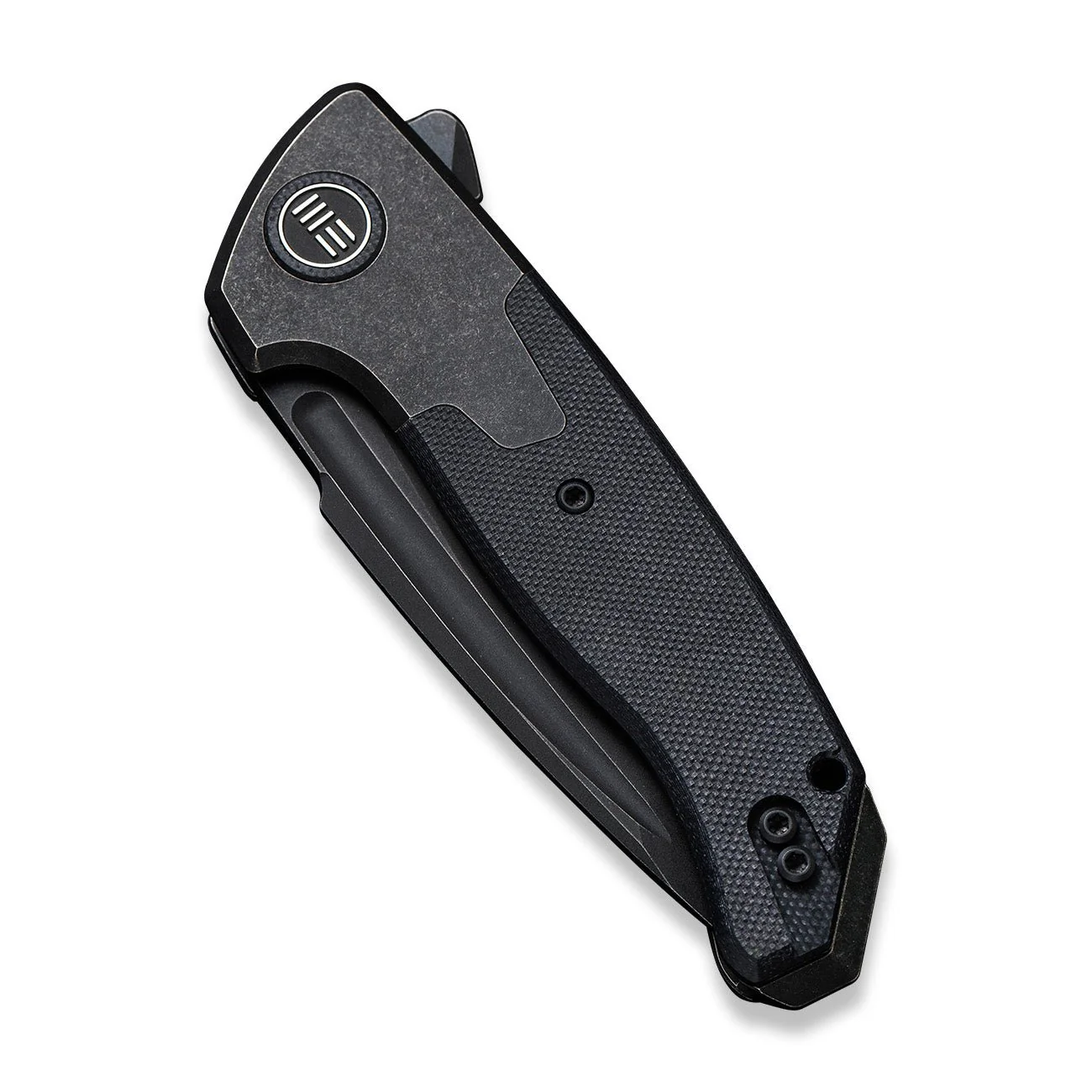 WEKNIFE Press Check Flipper Knife Titanium & G10 Handle (3.15" CPM 20CV Blade) WE20078A-1 - Image 5