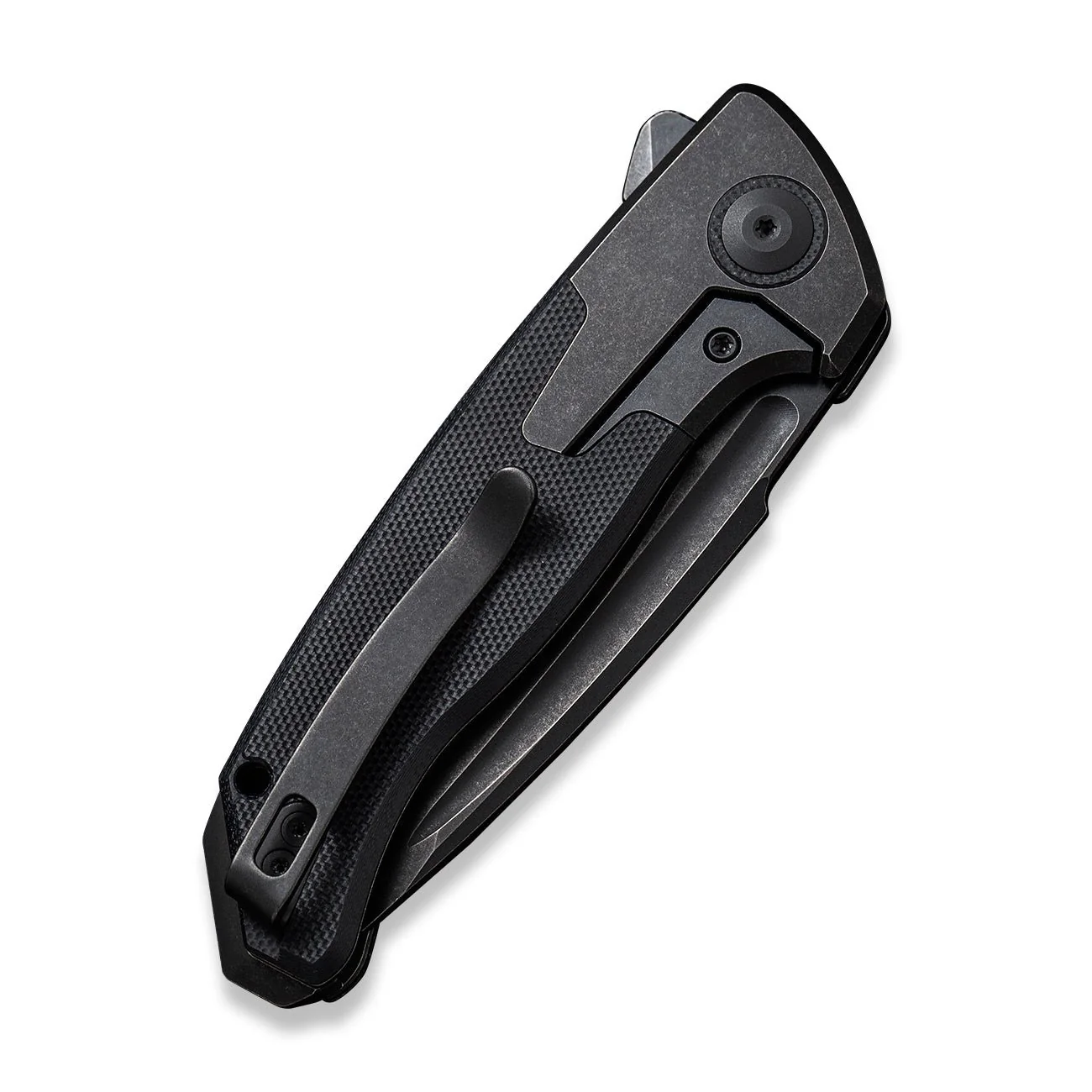 WEKNIFE Press Check Flipper Knife Titanium & G10 Handle (3.15" CPM 20CV Blade) WE20078A-1 - Image 6