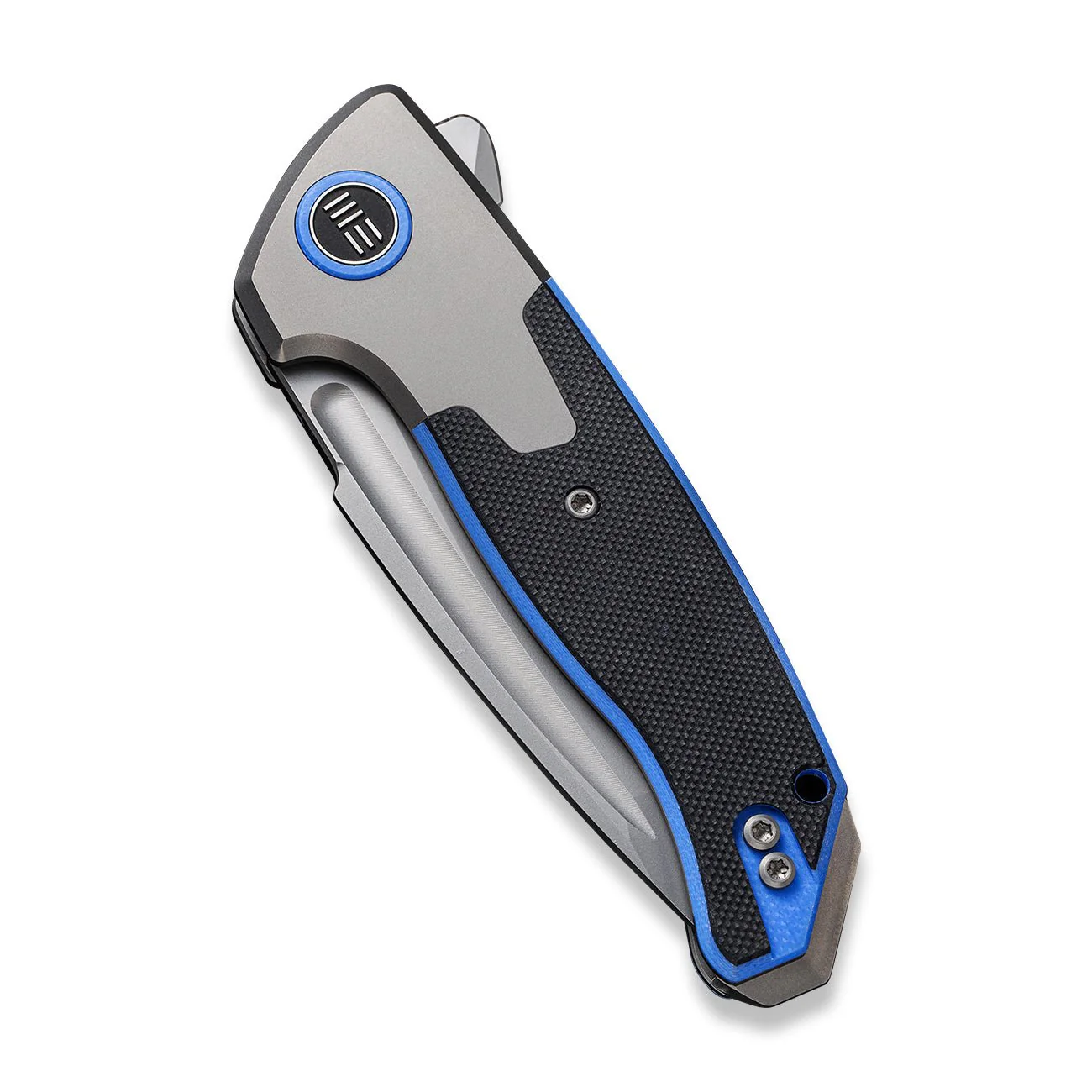 WEKNIFE Press Check Flipper Knife Titanium & G10 Handle (3.15" CPM 20CV Blade) WE20078A-2 - Image 5