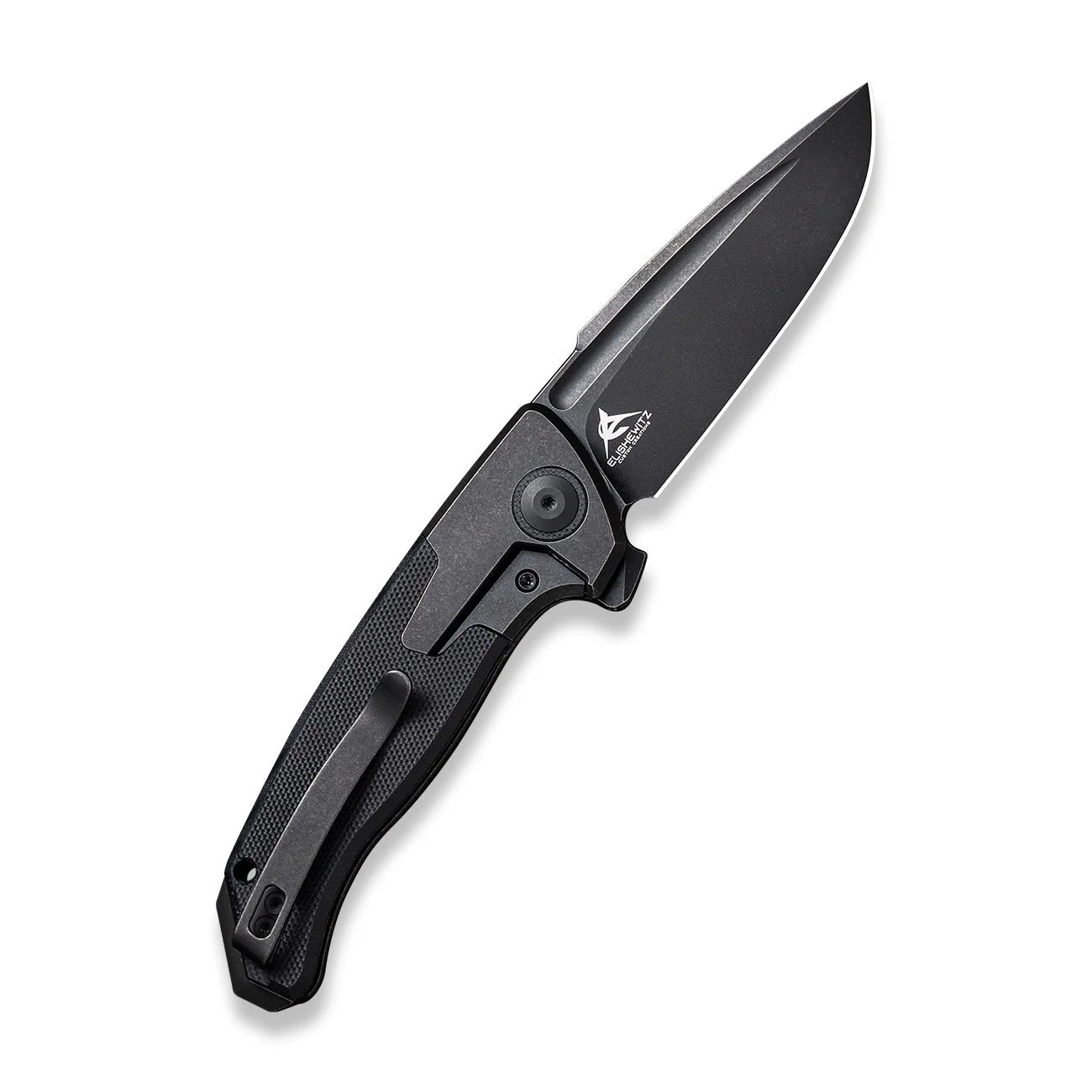 WEKNIFE Press Check Flipper Knife Titanium & G10 Handle (3.15" CPM 20CV Blade) WE20078B-1 - Image 2
