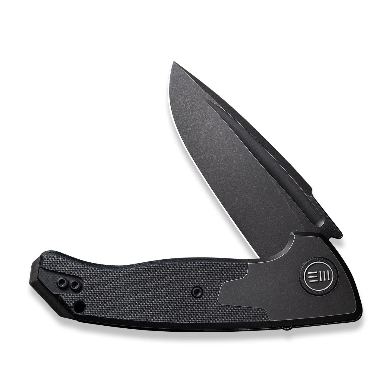 WEKNIFE Press Check Flipper Knife Titanium & G10 Handle (3.15" CPM 20CV Blade) WE20078B-1 - Image 4