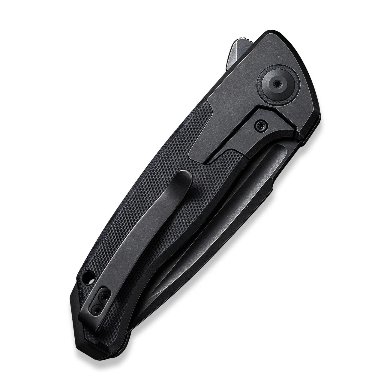WEKNIFE Press Check Flipper Knife Titanium & G10 Handle (3.15" CPM 20CV Blade) WE20078B-1 - Image 6