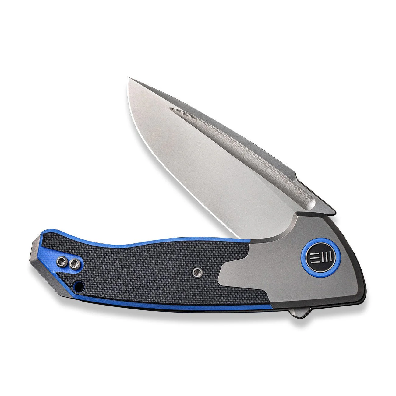 WEKNIFE Press Check Flipper Knife Titanium & G10 Handle (3.15" CPM 20CV Blade) WE20078B-2 - Image 4