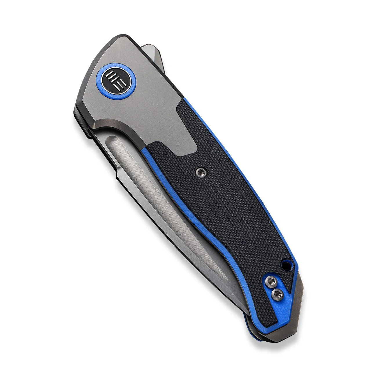 WEKNIFE Press Check Flipper Knife Titanium & G10 Handle (3.15" CPM 20CV Blade) WE20078B-2 - Image 5
