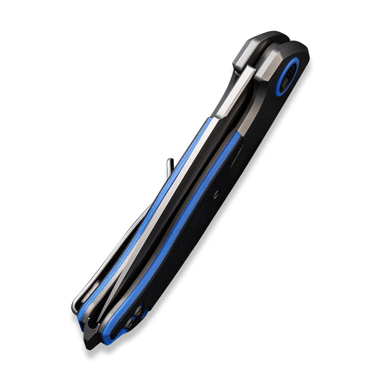 WEKNIFE Press Check Flipper Knife Titanium & G10 Handle (3.15" CPM 20CV Blade) WE20078B-2 - Image 7