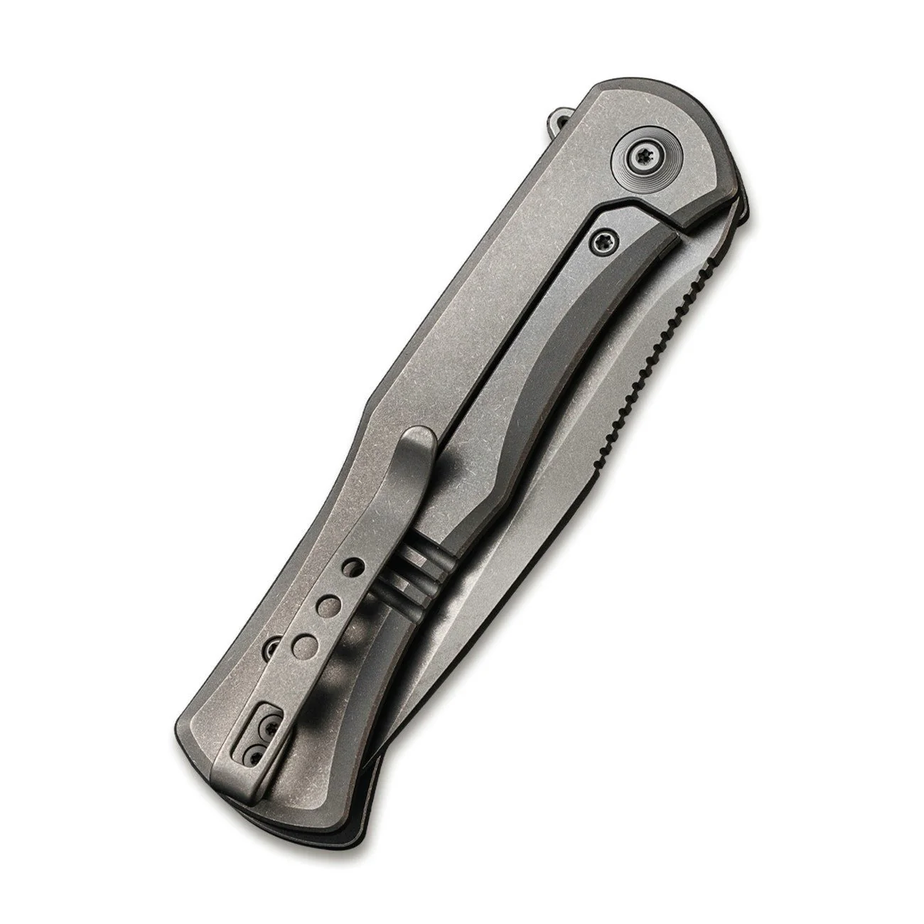 WEKNIFE Primoris Flipper Knife Titanium Handle (3.47" CPM 20CV Blade) WE20047A-1 - Image 6