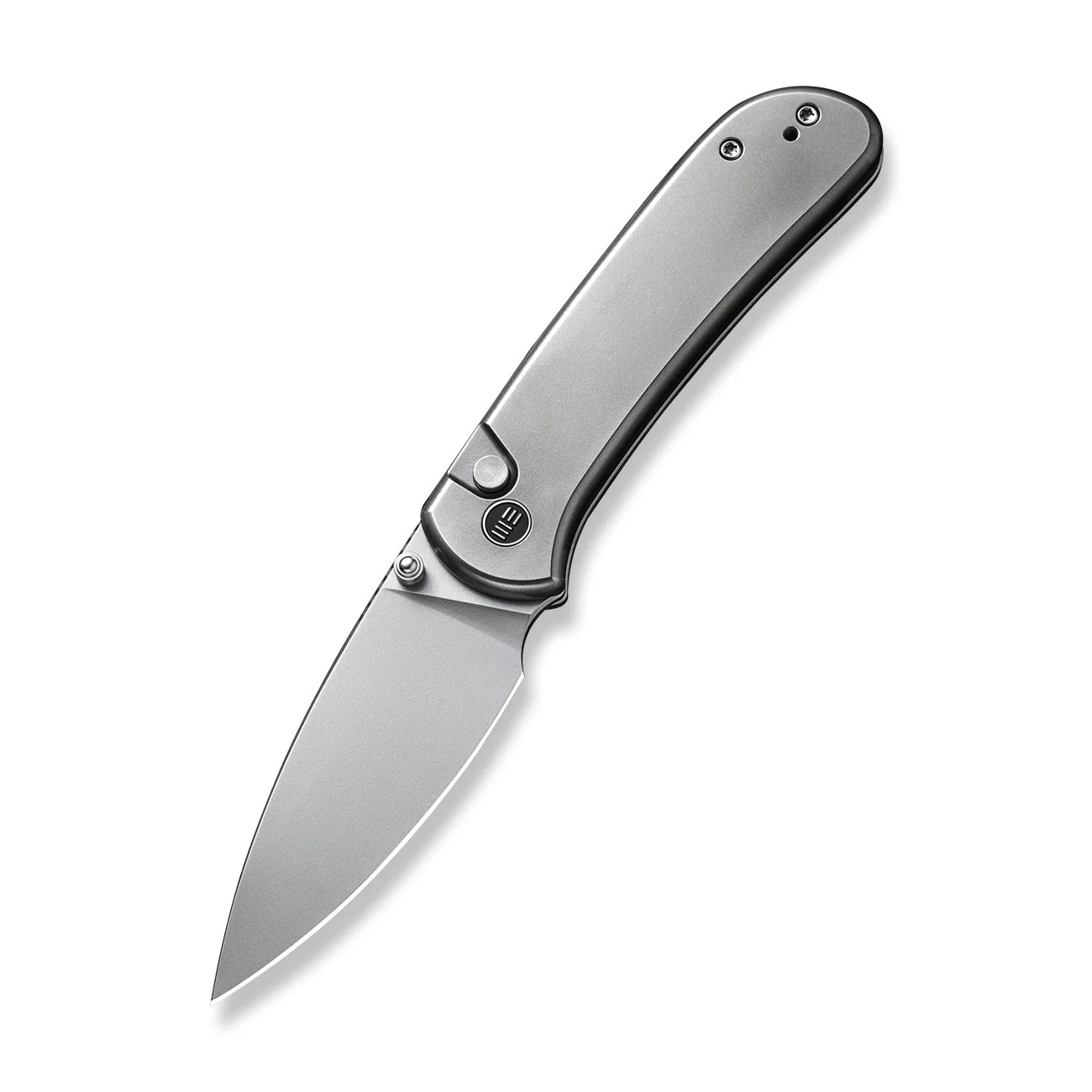 WEKNIFE Qubit Thumb Stud & Button Lock Knife Titanium Handle (3.2" CPM 20CV Blade) WE22030F-2 - Image 3