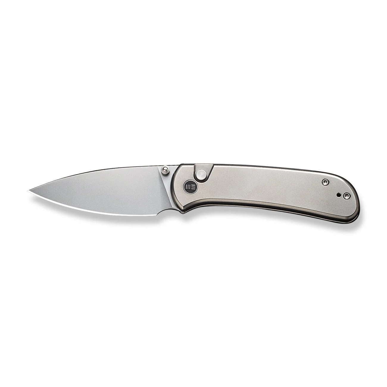 WEKNIFE Qubit Thumb Stud & Button Lock Knife Titanium Handle (3.2" CPM 20CV Blade) WE22030F-2 - Image 4