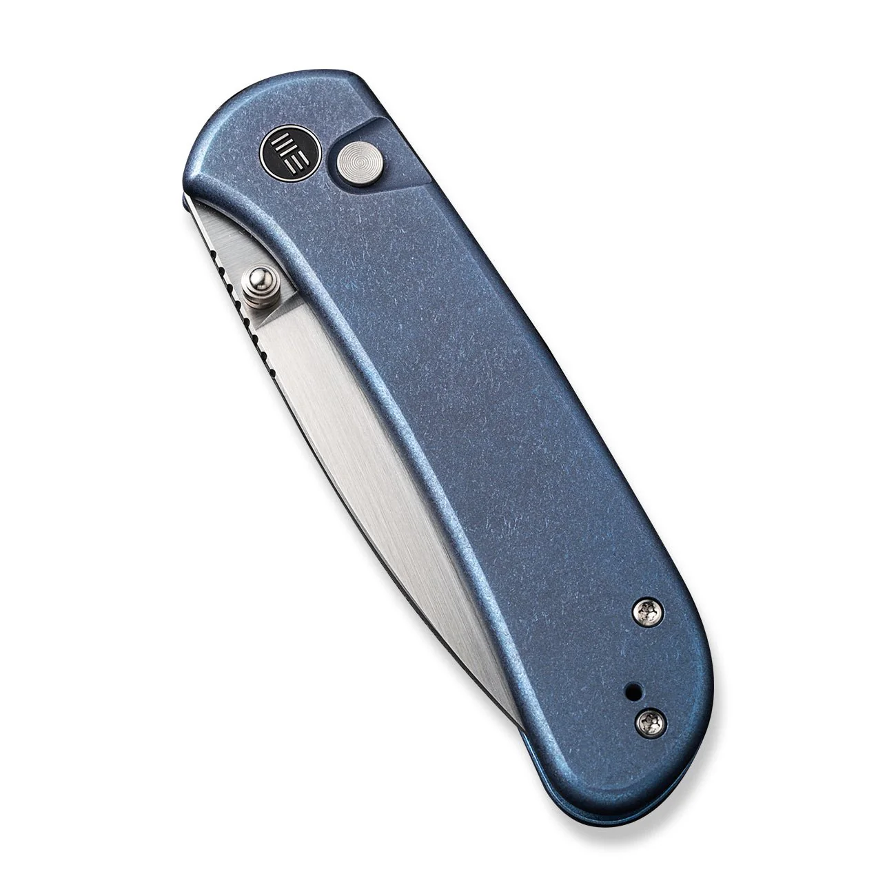 WEKNIFE Qubit Thumb Stud & Button Lock Knife Titanium Handle (3.2" CPM 20CV Blade) WE22030F-3 - Image 6