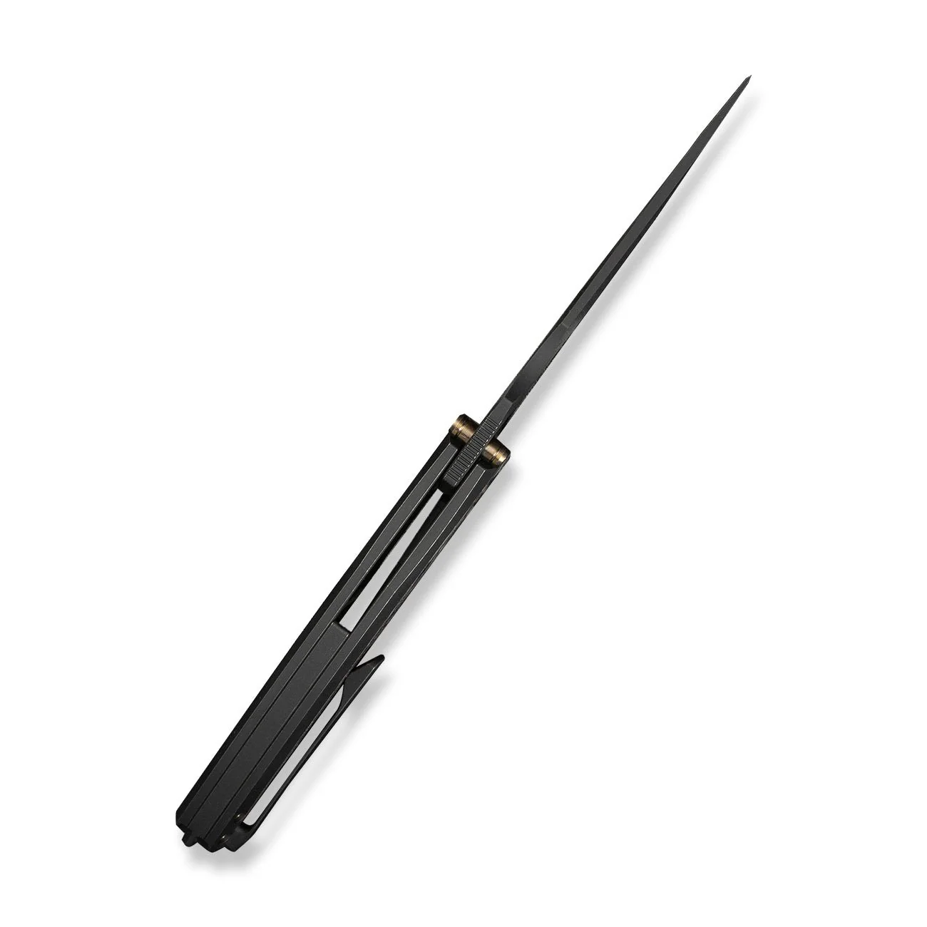 WEKNIFE Quinseris Flipper & Thumb Stud Knife Titanium & Carbon Fiber Handle (3.96" M390 Blade) WE23093-1 - Image 9