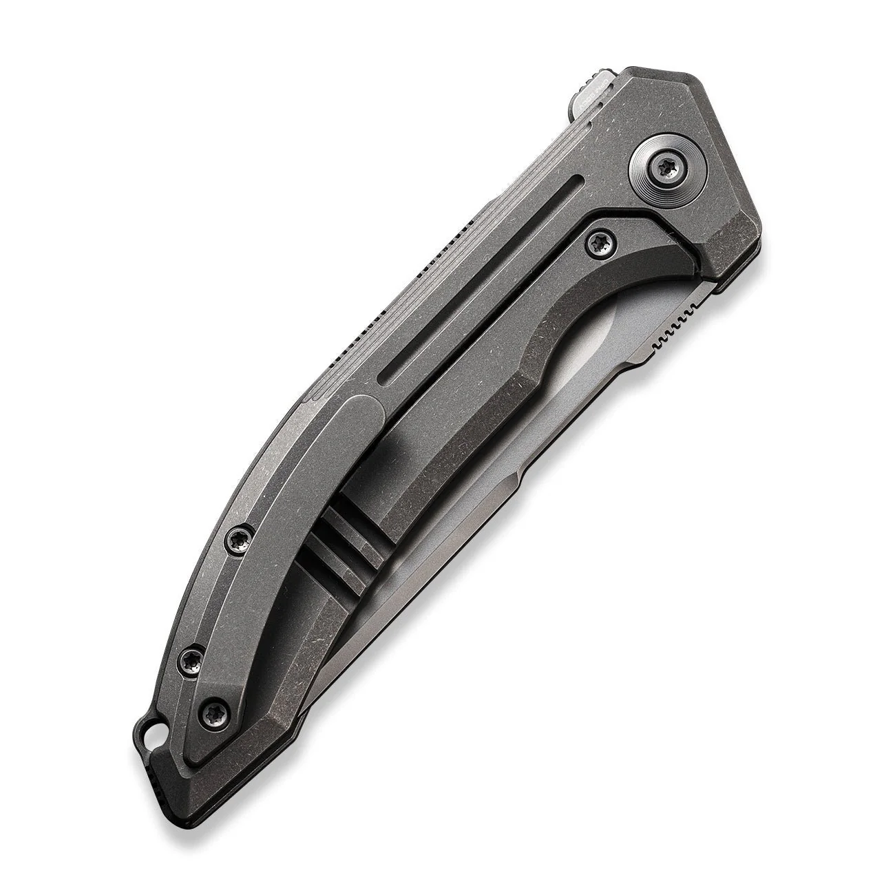 WEKNIFE Quixotic Flipper Knife Titanium Handle (3.45" CPM 20CV Blade) WE21016-1 - Image 6