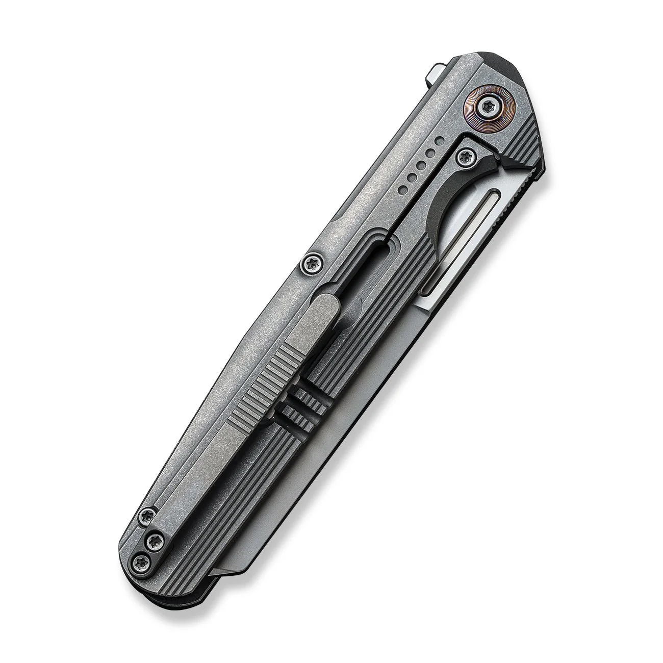 WEKNIFE Reiver Flipper Knife Titanium Handle (3.97" CPM S35VN Blade) WE16020-1 - Image 7