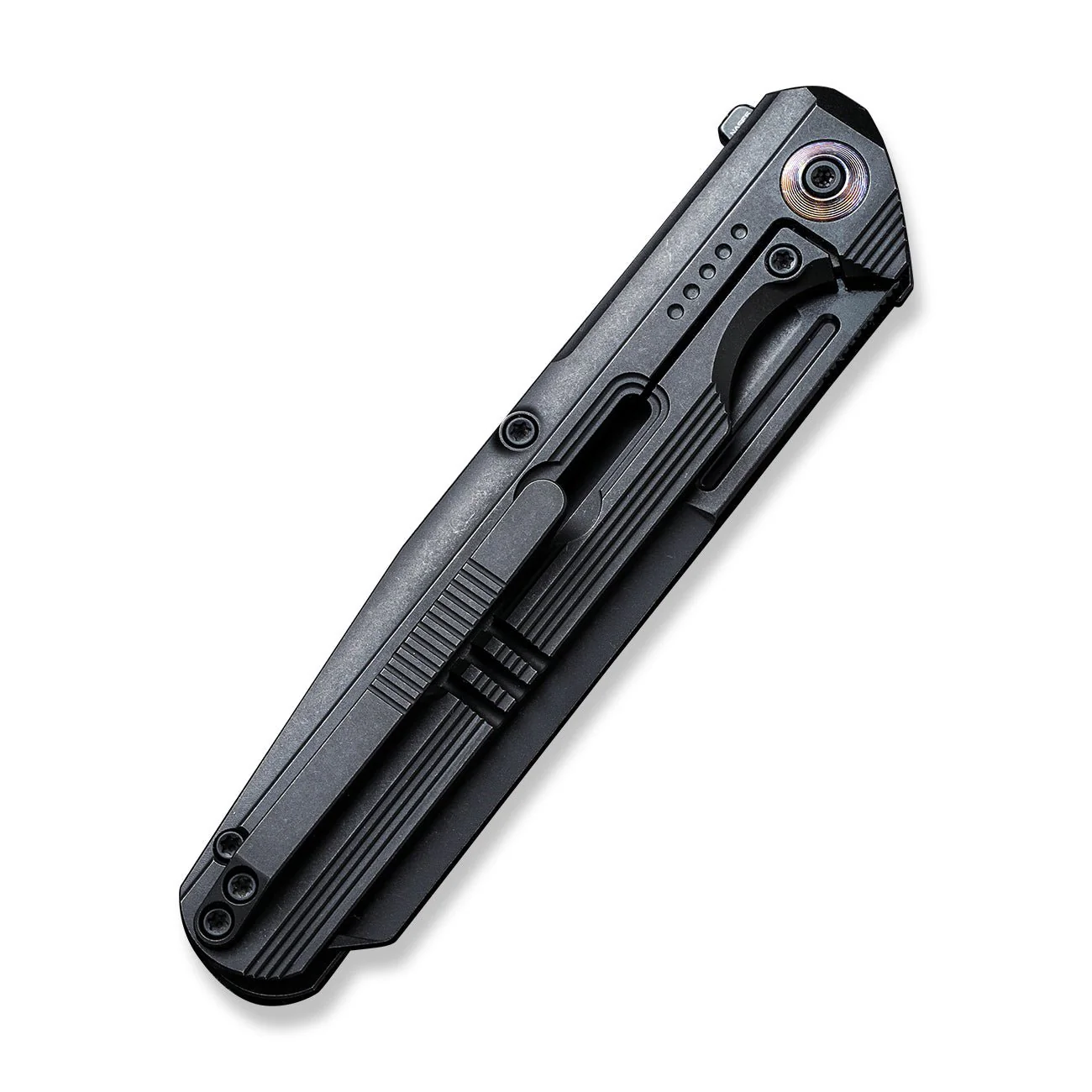 WEKNIFE Reiver Flipper Knife Titanium Handle (3.97" CPM S35VN Blade) WE16020-2 - Image 7