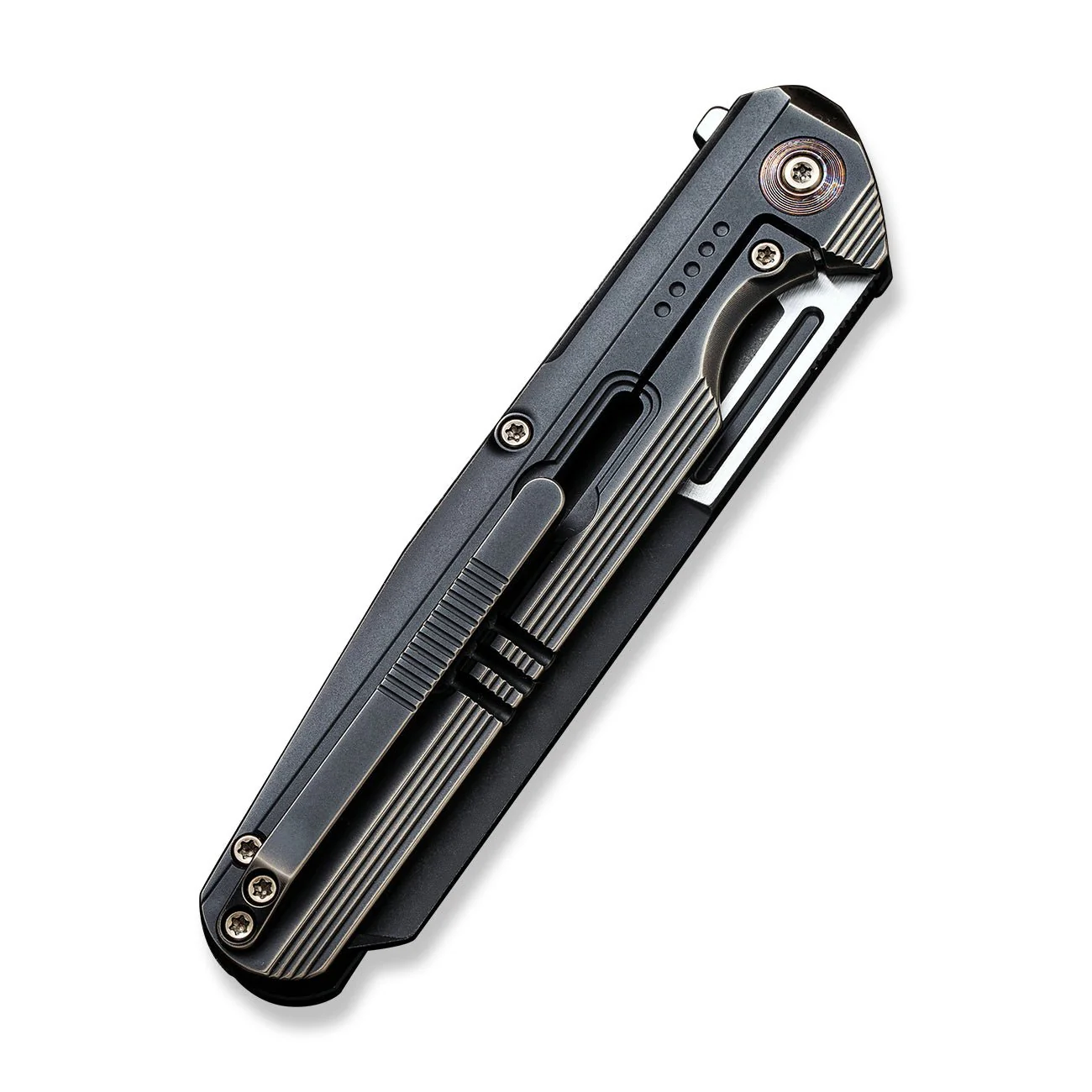 WEKNIFE Reiver Flipper Knife Titanium Handle (3.97" CPM S35VN Blade) WE16020-5 - Image 7