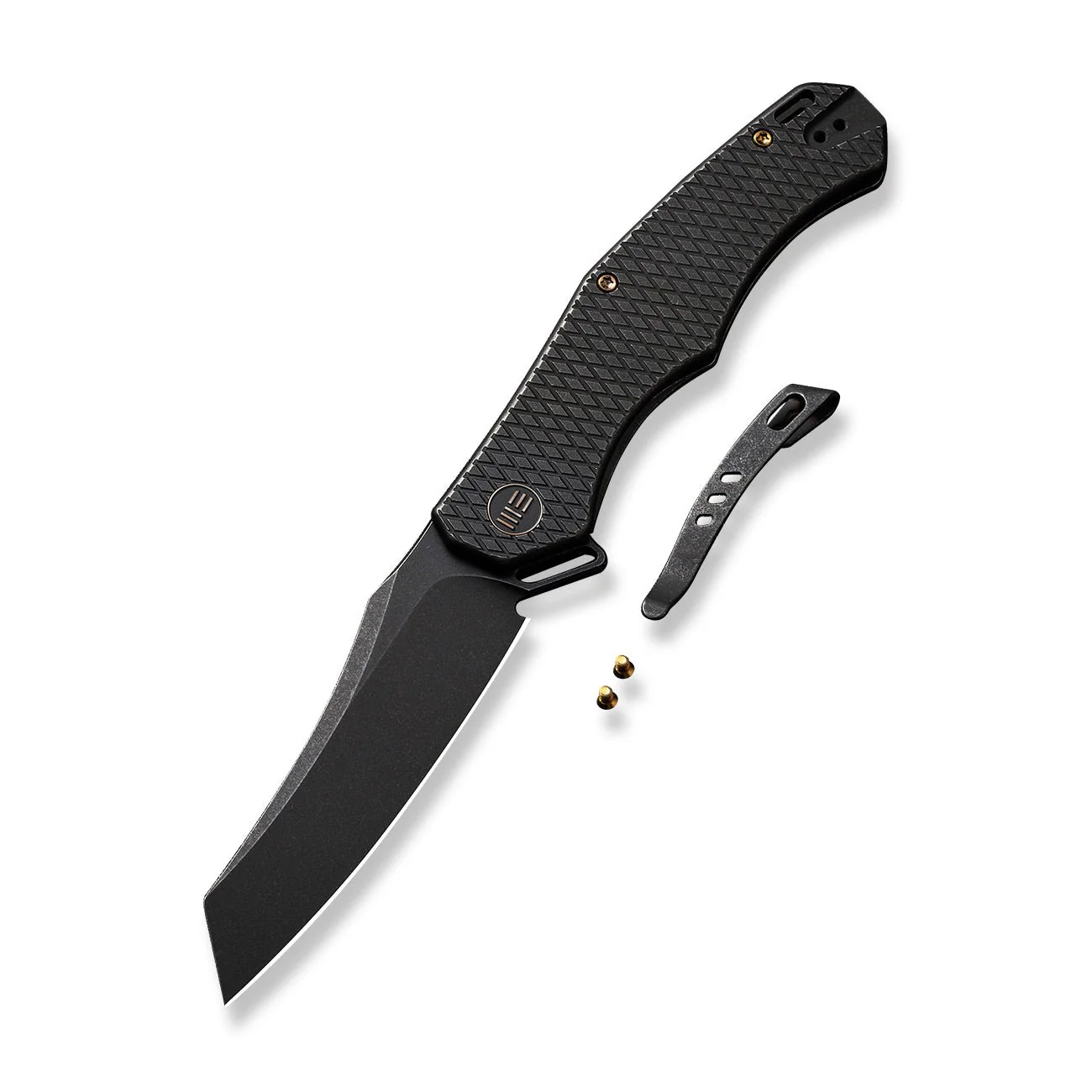 WEKNIFE RekkeR Flipper Knife Titanium Handle (3.61" CPM 20CV Blade) WE22010G-1 - Image 4