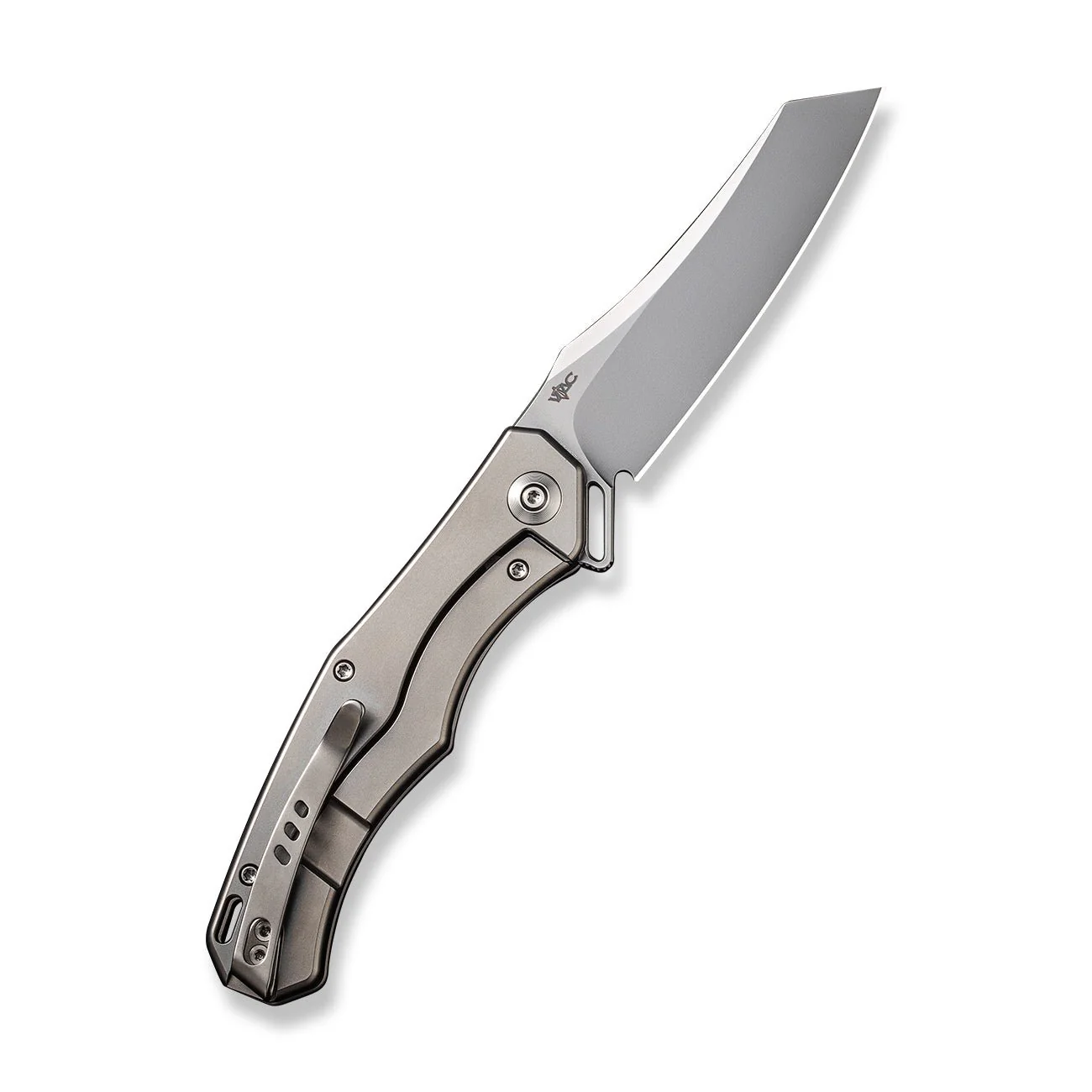 WEKNIFE RekkeR Flipper Knife Titanium Handle (3.61" CPM 20CV Blade) WE22010G-2 - Image 2