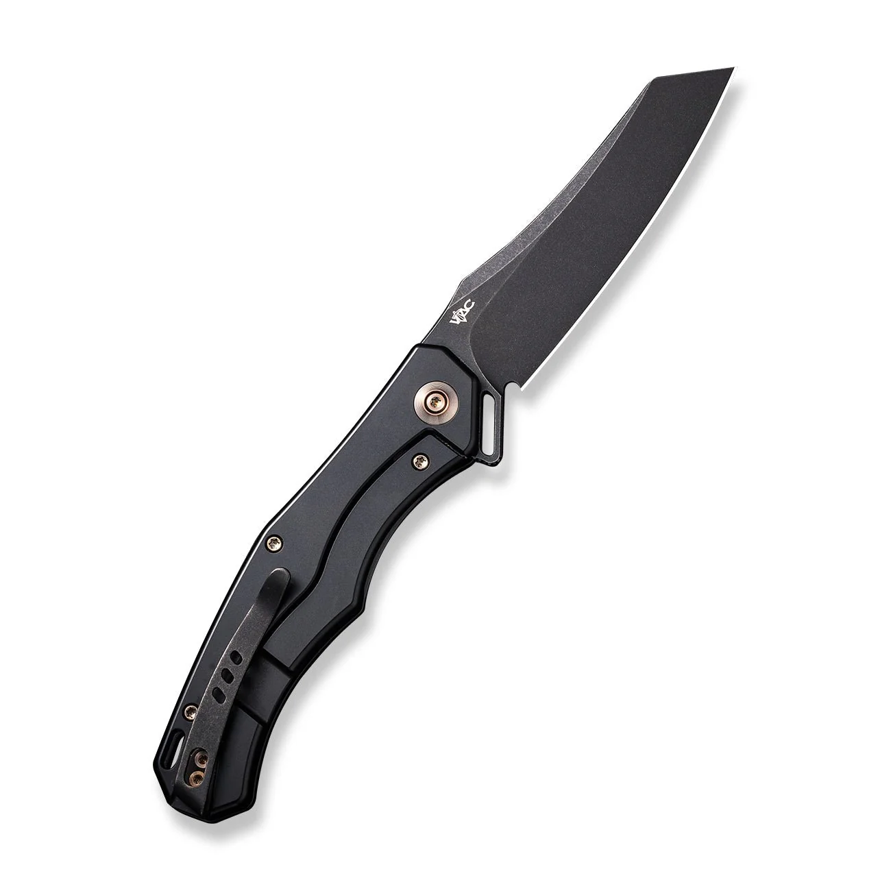WEKNIFE RekkeR Flipper Knife Titanium Handle (3.61" CPM 20CV Blade) WE22010G-3 - Image 2