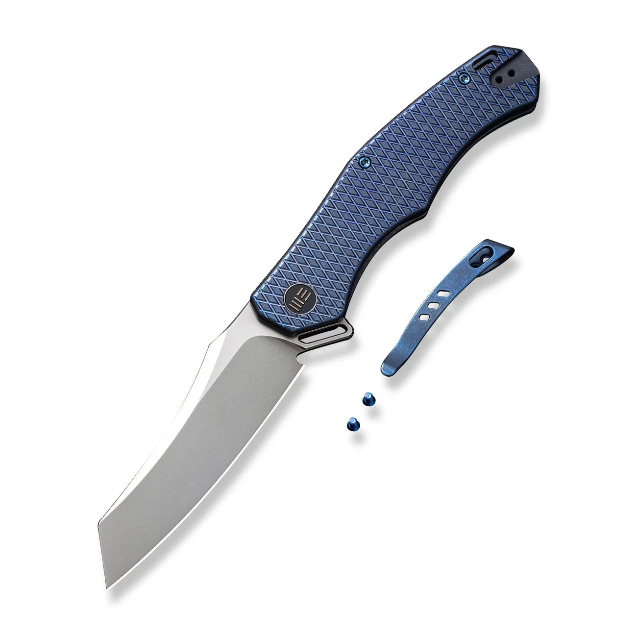 WEKNIFE RekkeR Flipper Knife Titanium Handle (3.61" CPM 20CV Blade) WE22010G-4 - Image 4