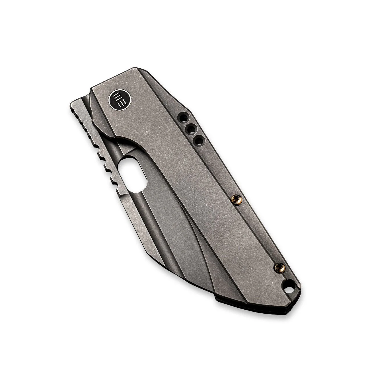 WEKNIFE Roxi 3 Front Flipper & Thumb Hole Knife Titanium Handle (3.14" CPM S35VN Blade) WE19072-1 - Image 5