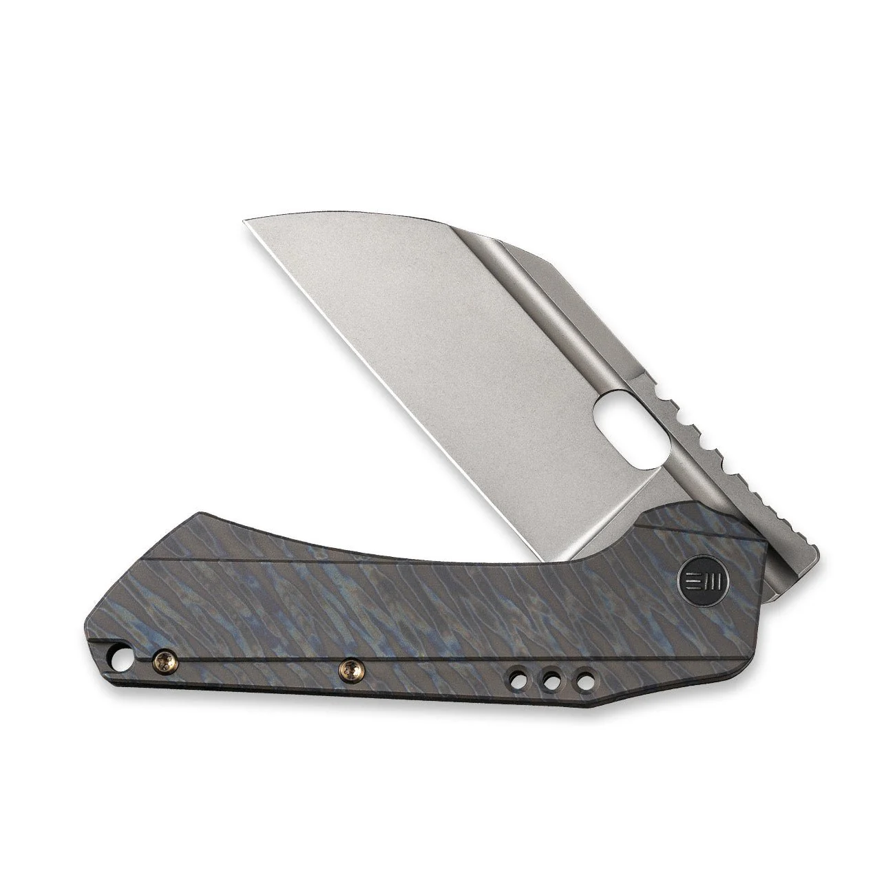 WEKNIFE Roxi 3 Front Flipper & Thumb Hole Knife Titanium Handle (3.14" CPM S35VN Blade) WE19072-3 - Image 4